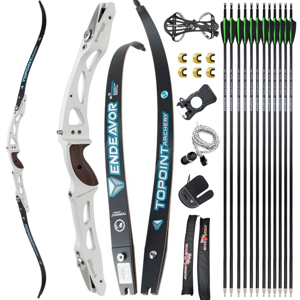 TOPOINT ENDEAVOR R10 66" 68" 70" ILF Recurve Bow Target Bow 16-44# @28"