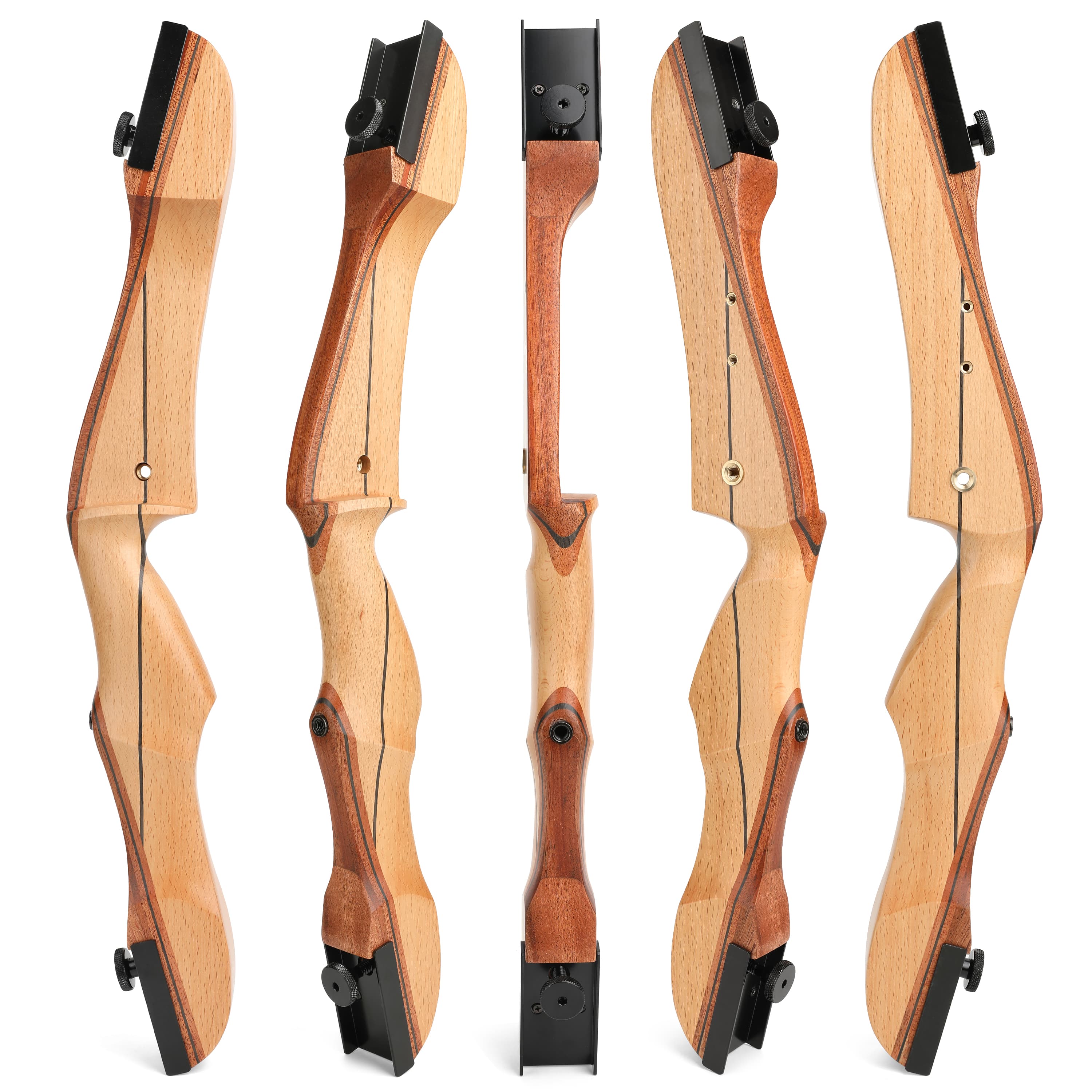 AMEYXGS 66" Target Recurve Bow Kit 14-24# @28"