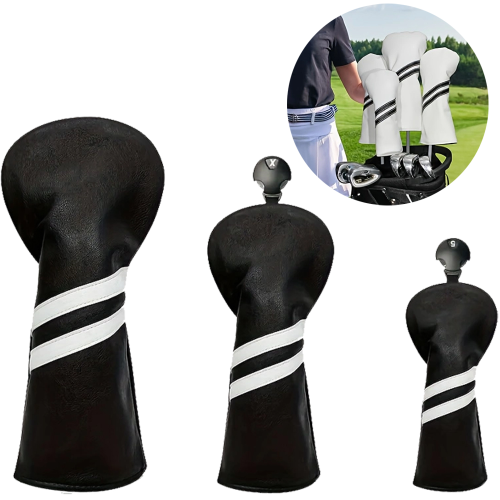  PUGolf Club Headcover Golf Accessory Prevents Friction Protector Gear 