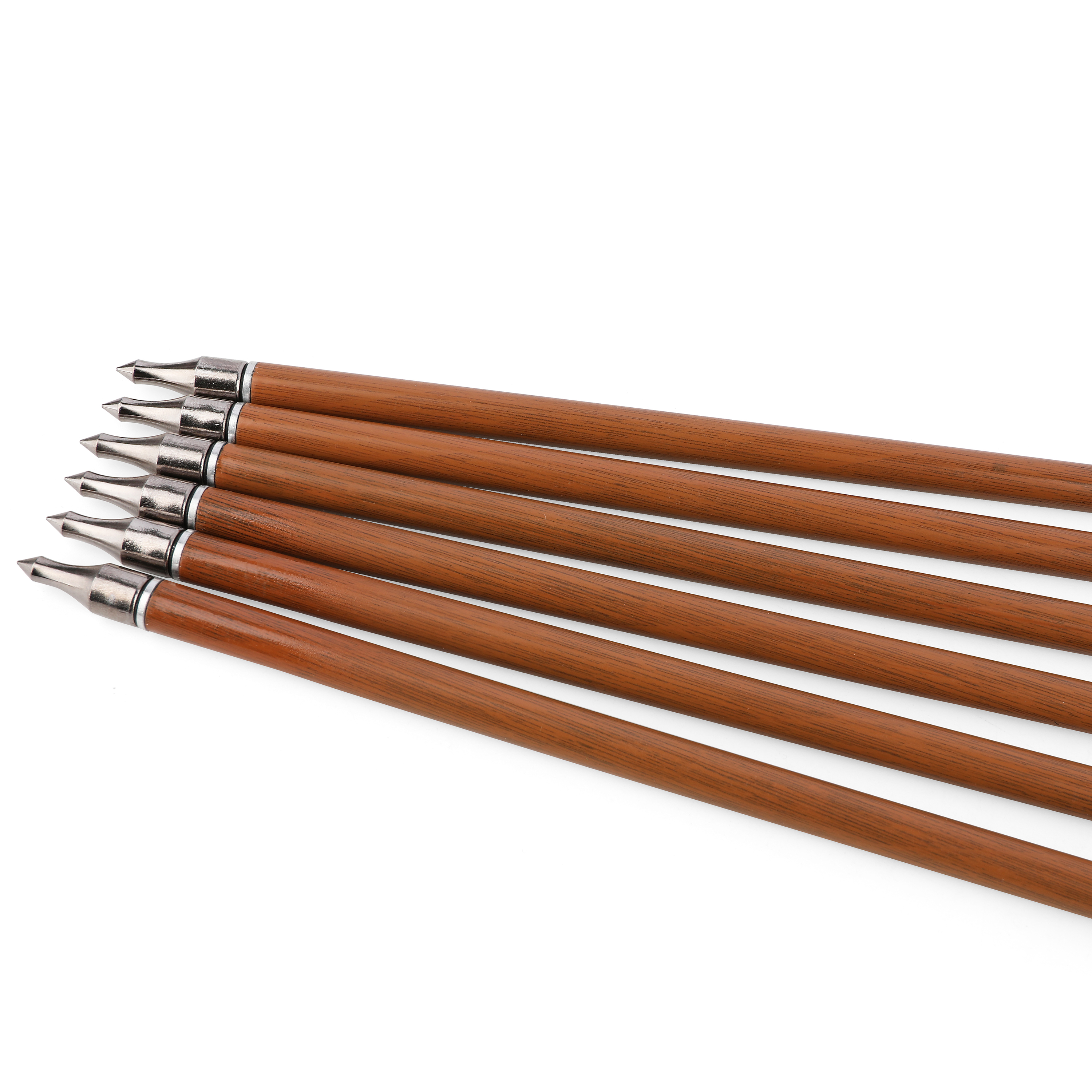 AMEYXGS 30" Archery Carbon Arrows for Compound Bow Spine 500 (12 Pack)