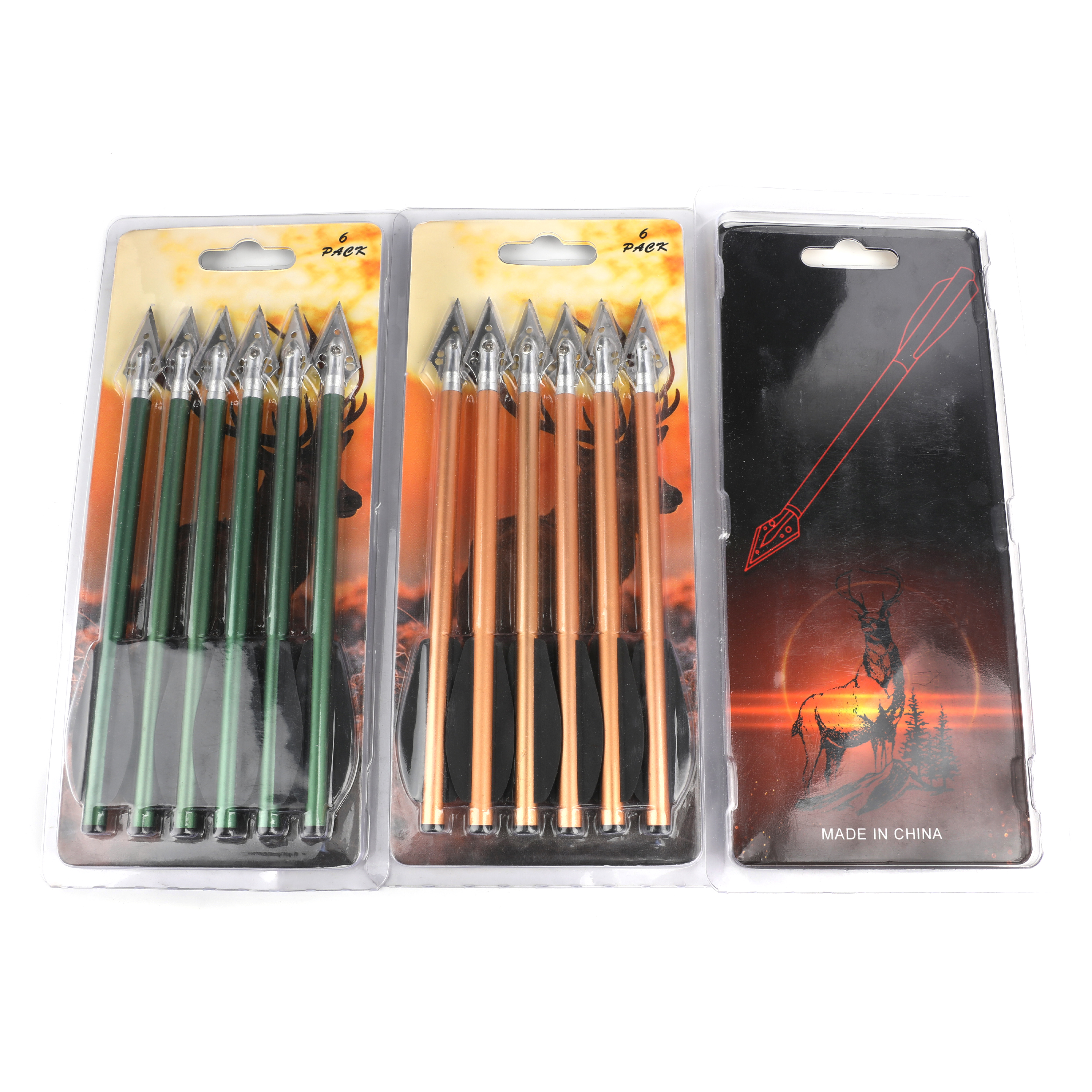 CHN Archery Aluminum Arrows 6.3" Bolts Mini Bow Hunting 24X
