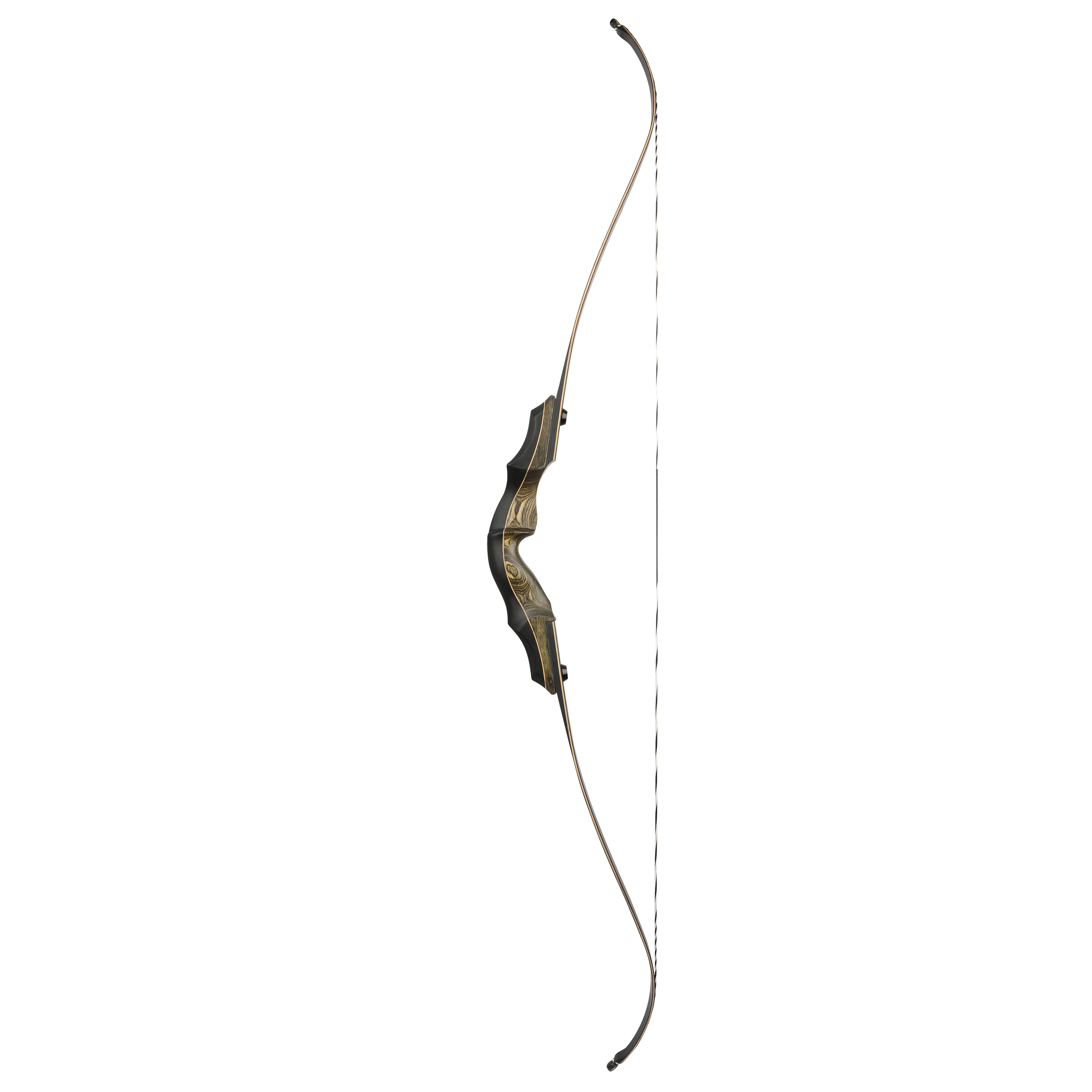 AMEYXGS 58" Reverse Wooden Takedown Recurve Bow 25-60# @28"-CHN Archery