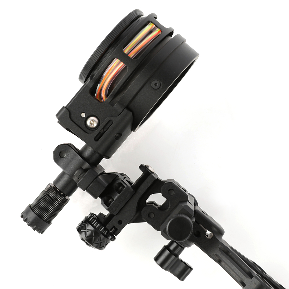 TOPOINT TX1550 Bow Sight Adjustable .019" 5 Pin Bow Sight RH/LH