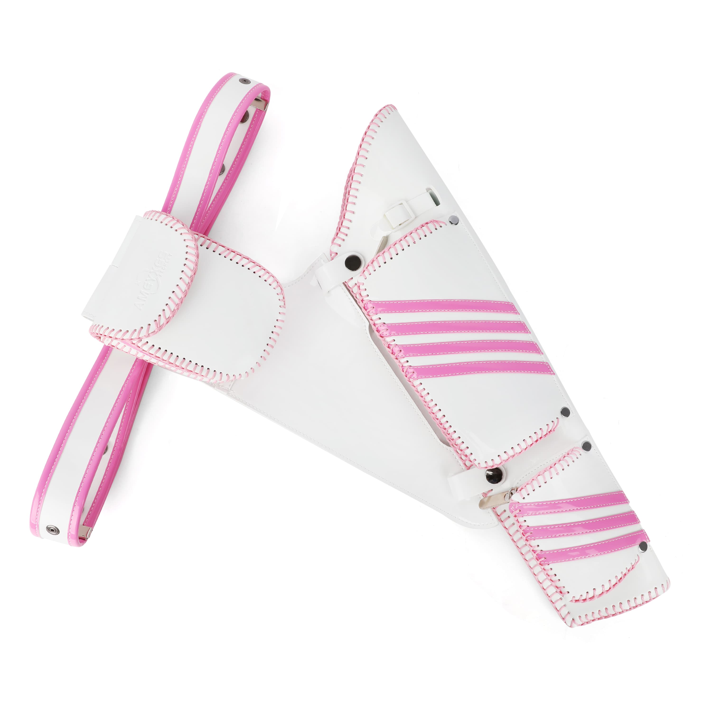 Forward Woven Leather Archery Quiver