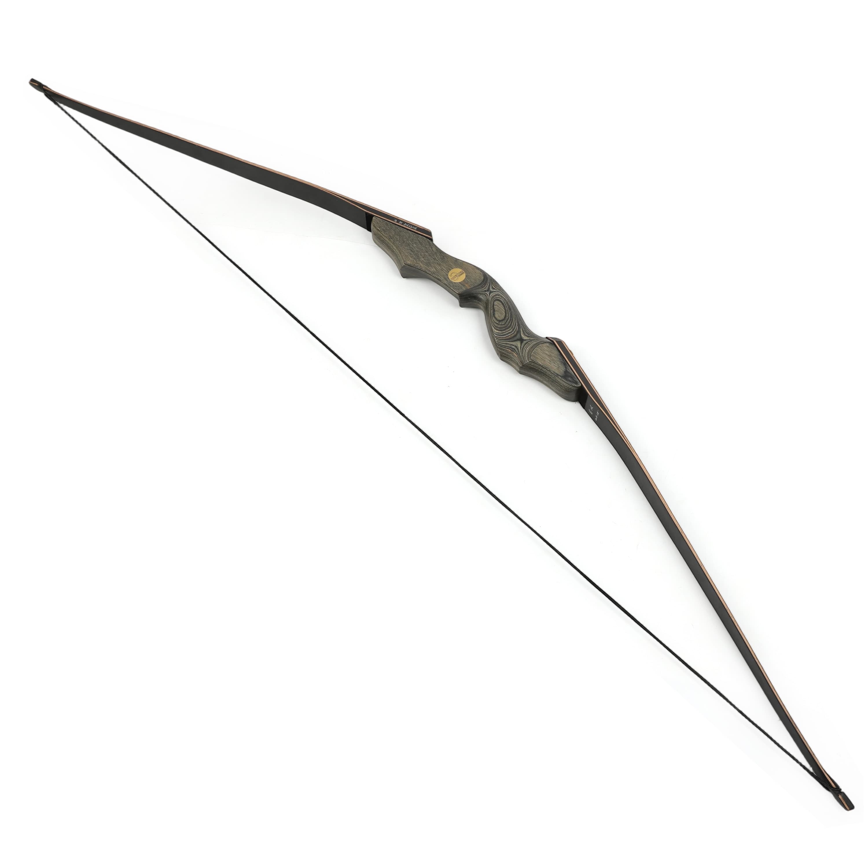 60" Archery Takedown Long Bow Wooden American Hunting Target 30-45lb