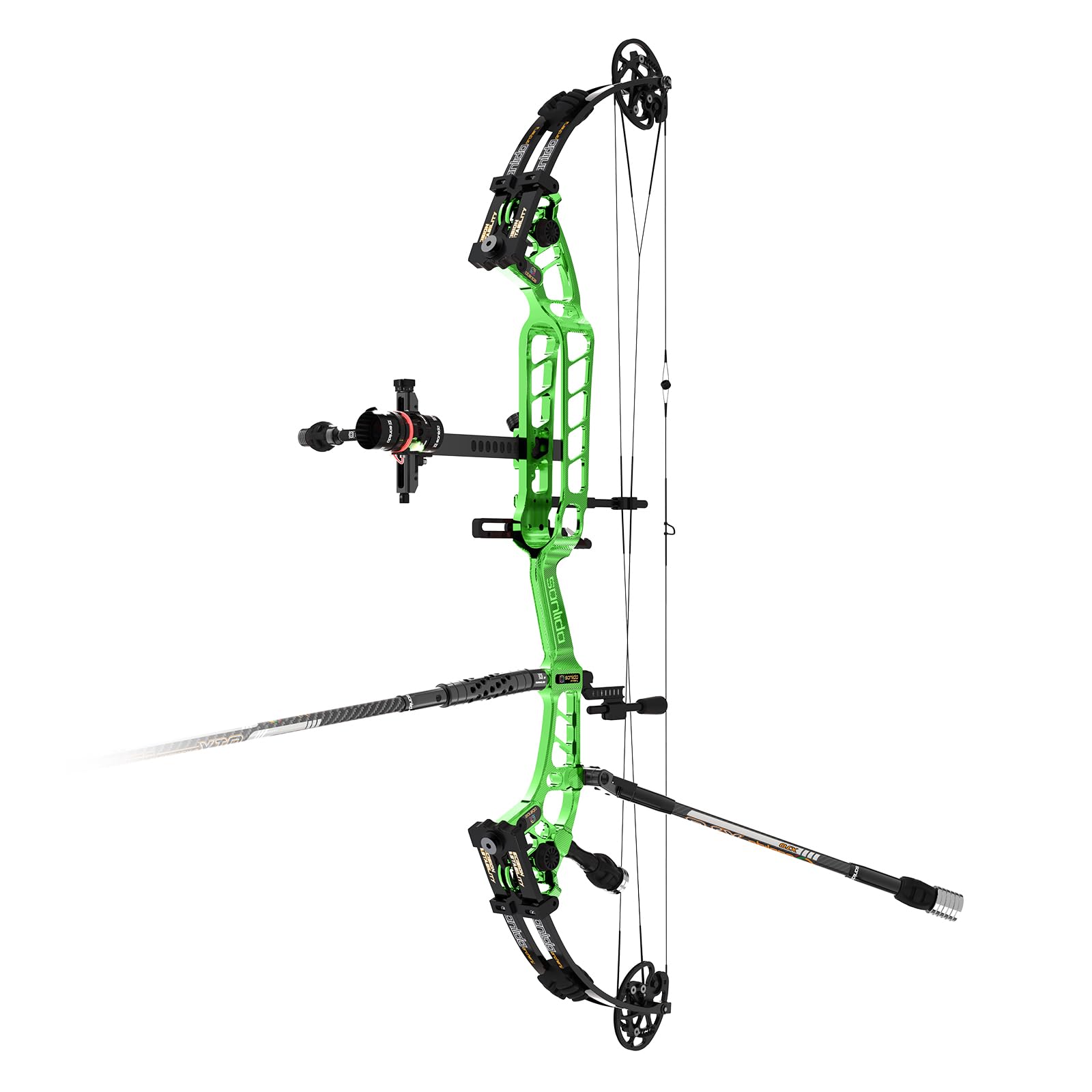 SANLIDA 40" Hero 10 ΙΙ Target Compound Bow Kit with Full Modules