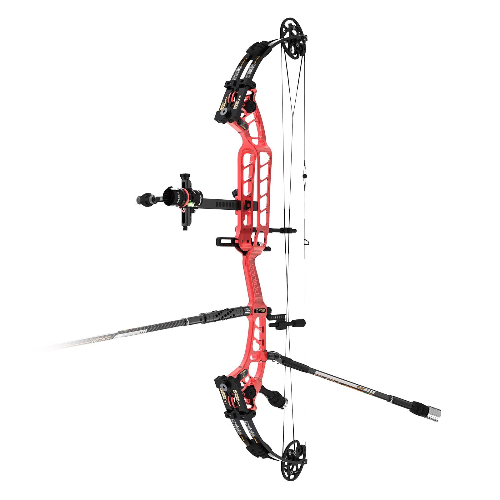 SANLIDA 40" Hero 10 ΙΙ Target Compound Bow Kit with Full Modules