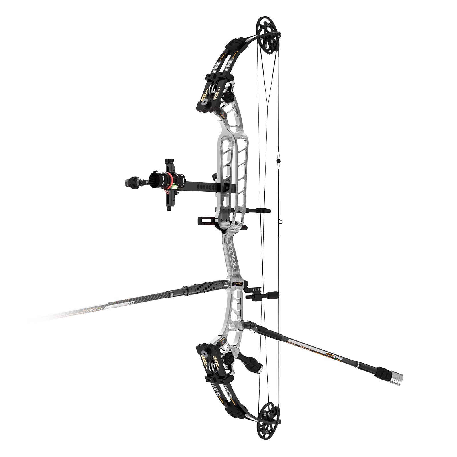 SANLIDA 40" Hero 10 ΙΙ Target Compound Bow Kit with Full Modules