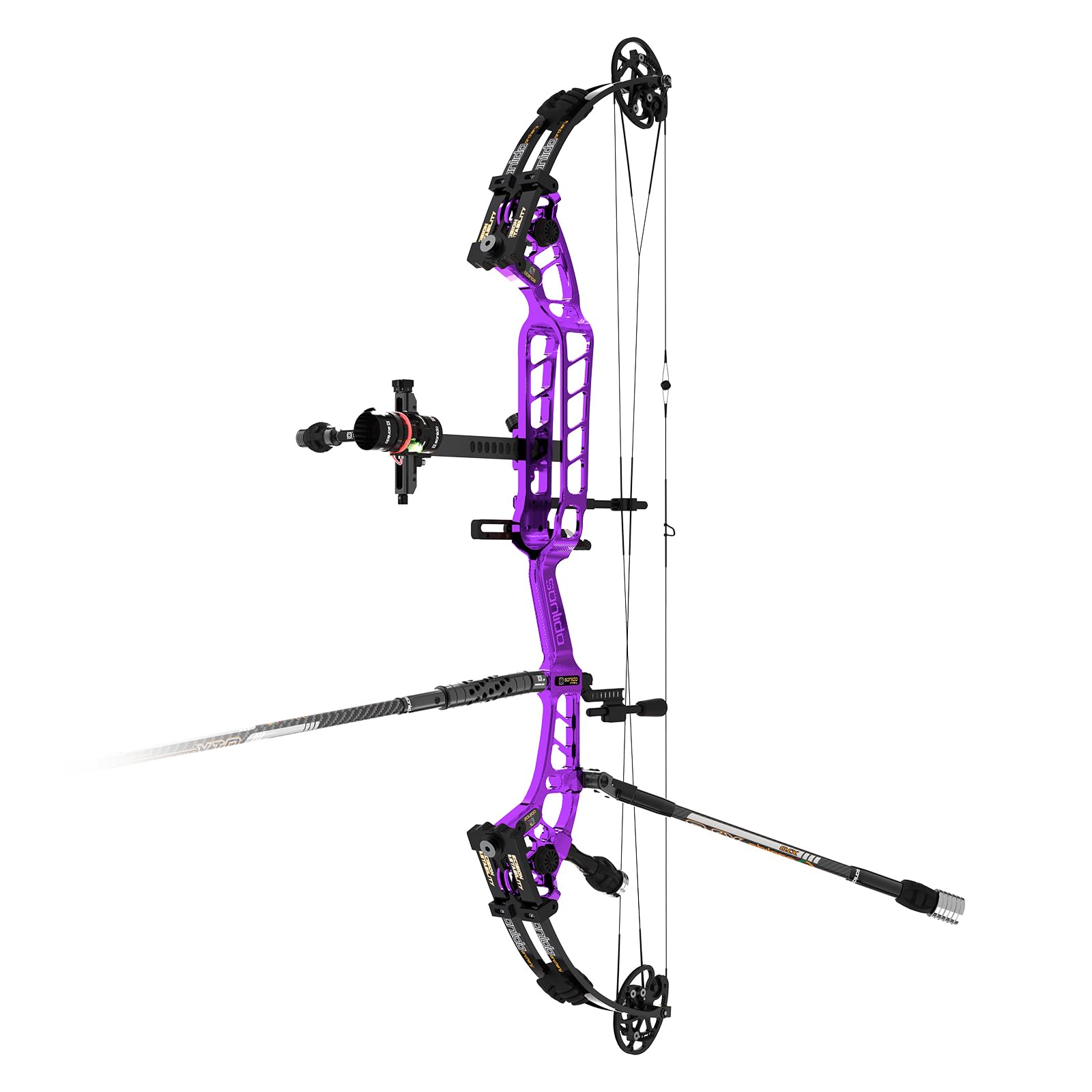 SANLIDA 40" Hero 10 ΙΙ Target Compound Bow Kit with Full Modules