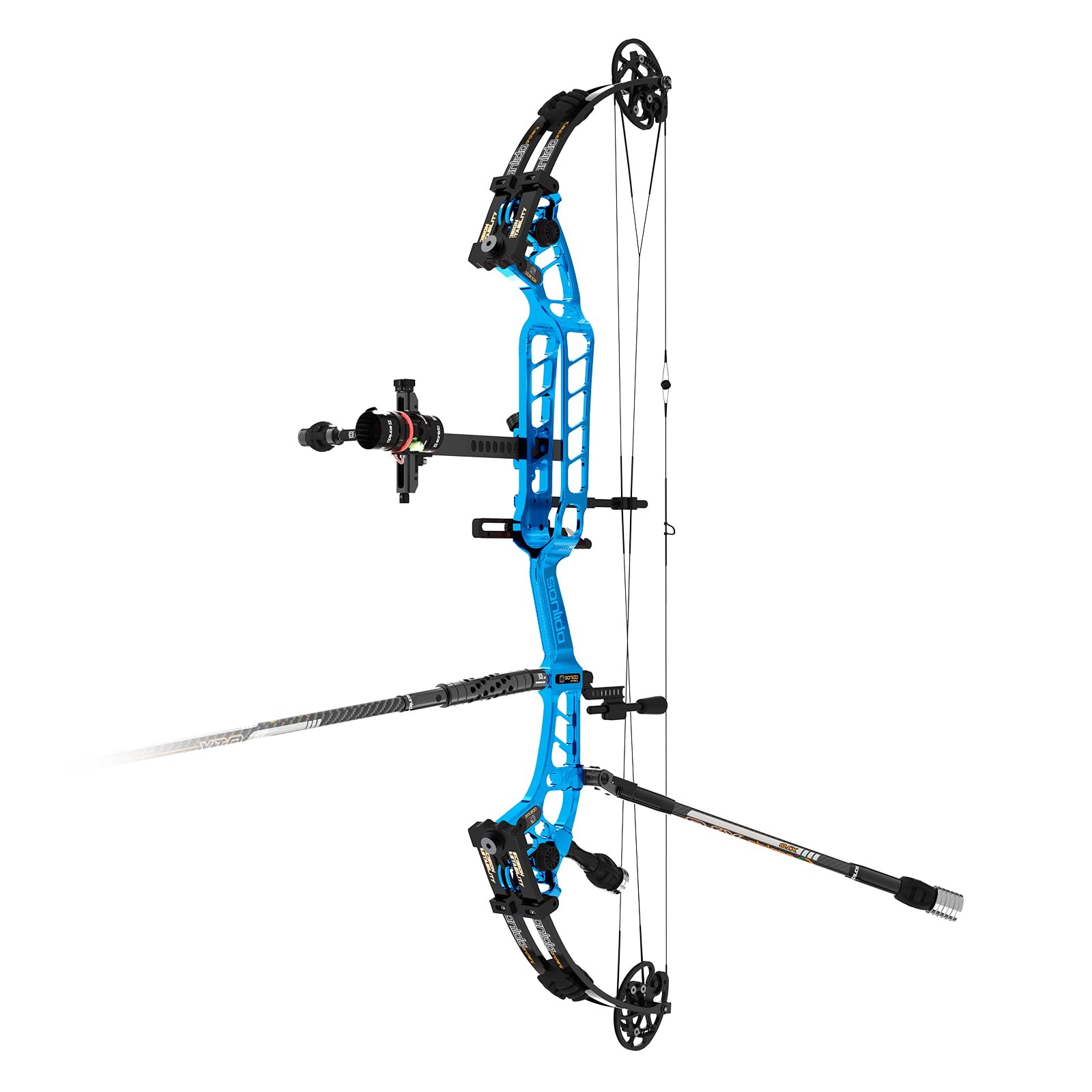 SANLIDA 40" Hero 10 ΙΙ Target Compound Bow Kit with Full Modules