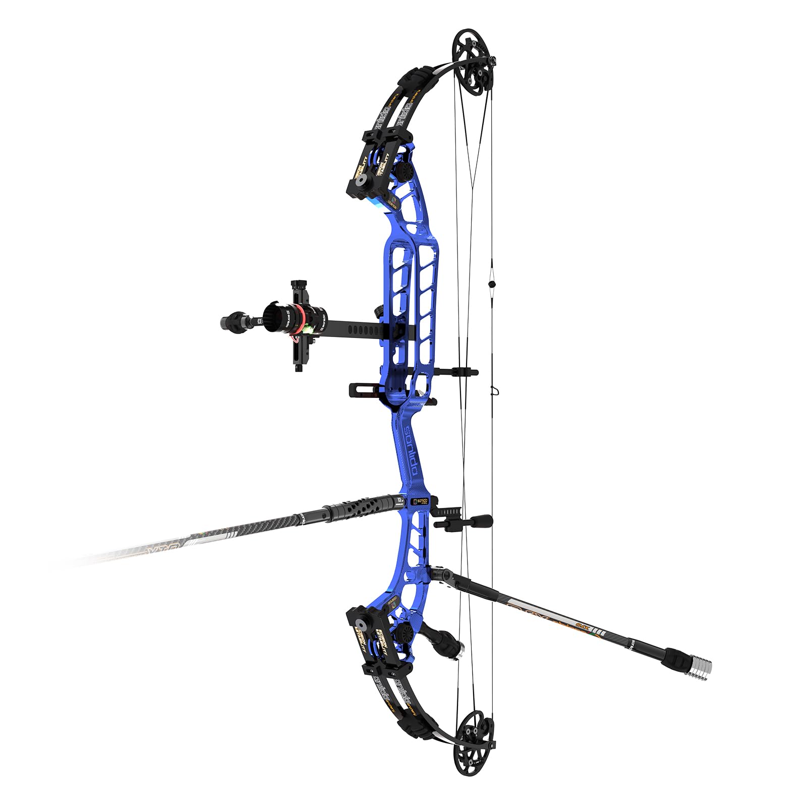 SANLIDA 40" Hero 10 ΙΙ Target Compound Bow Kit with Full Modules