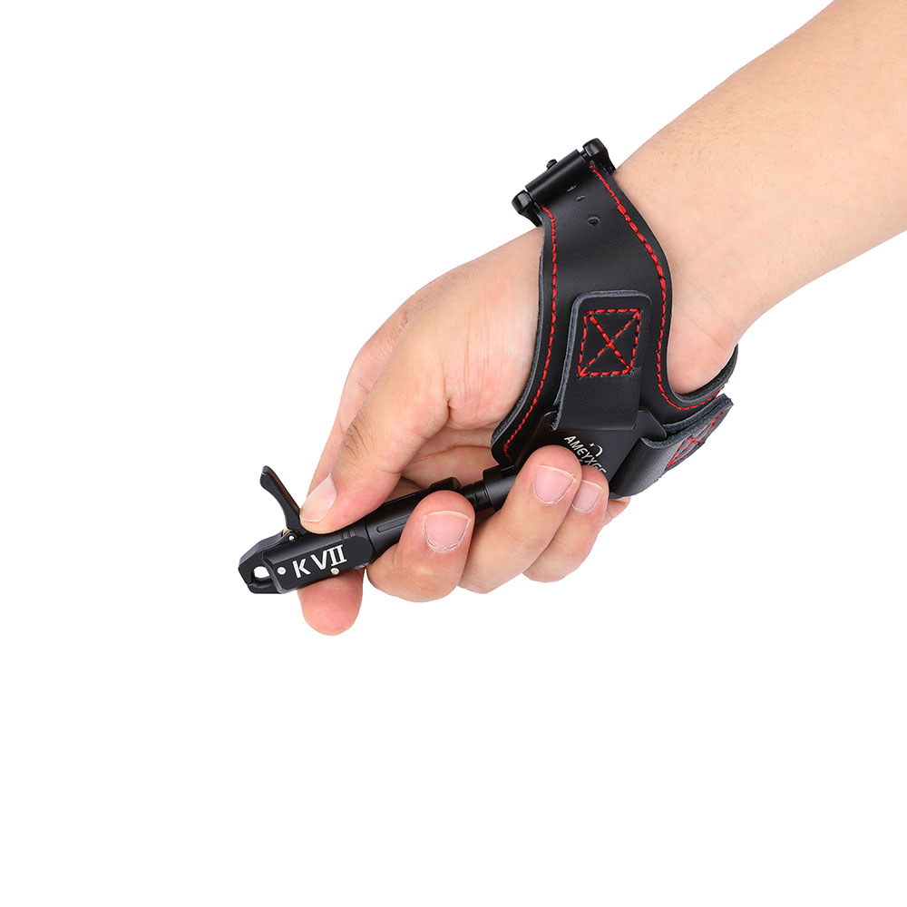 AMEYXGS Adjustable Archery Release Aid Wrist Release for Compound Bow