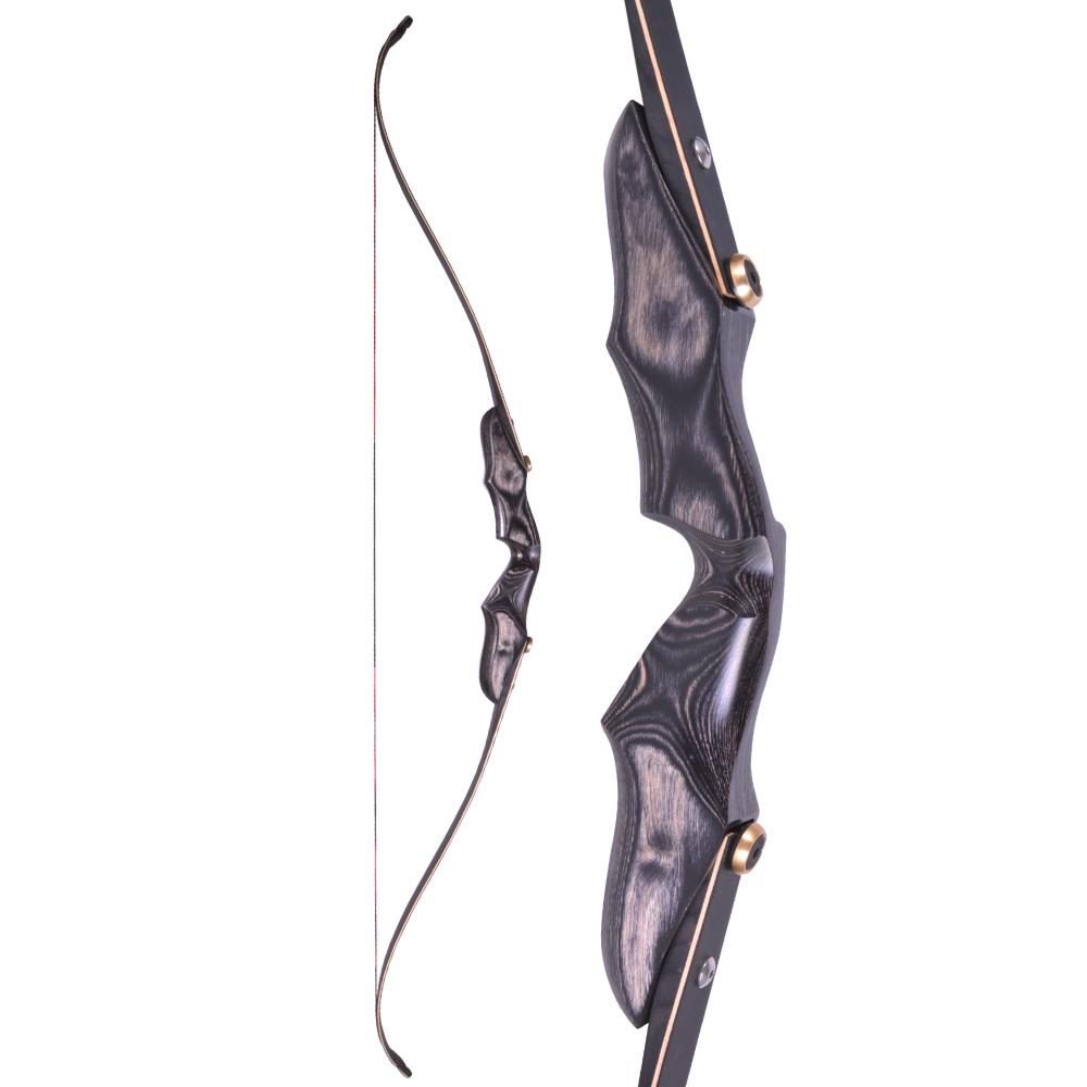 58" ILF Traditional Takedown Wood Recurve Bow for Hunting 20-50# @28"-CHN Archery