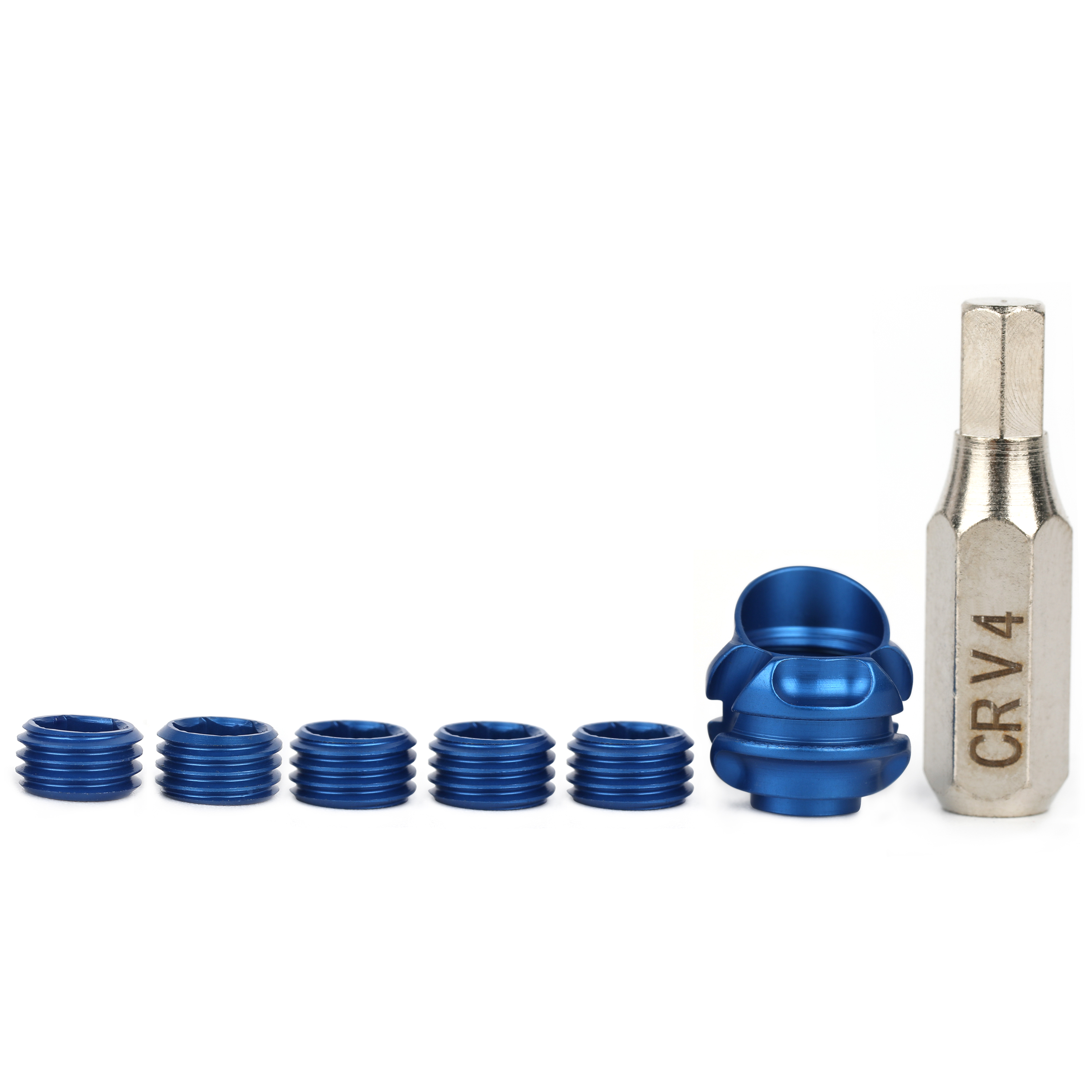 Compound Bow Peep Sight Kit, 37/45 Degree Aluminum Housing & 5 Cores