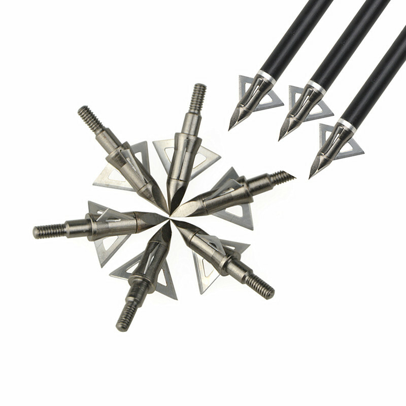 100 Grain Hunting Broadheads Arrow Tips