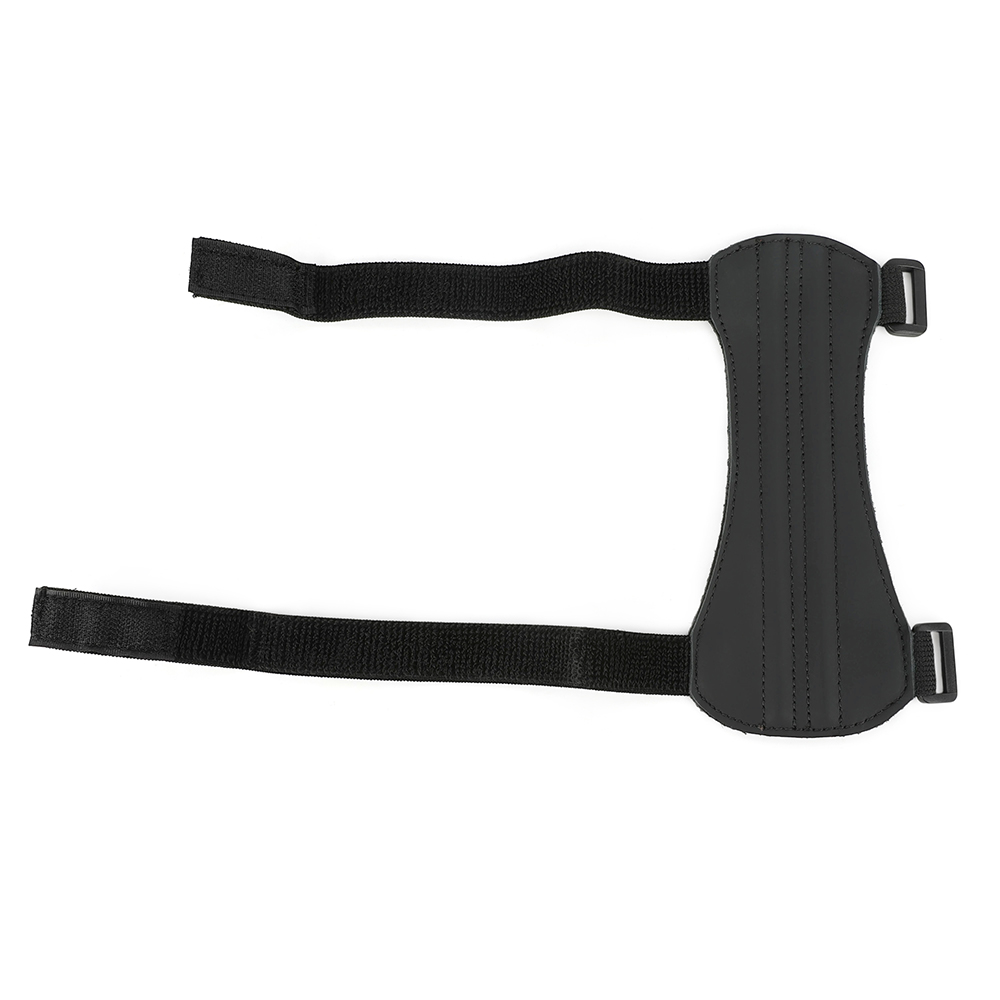 Archery Arm Guard Cowhide Adjustable Ambidextrous Archery Protection