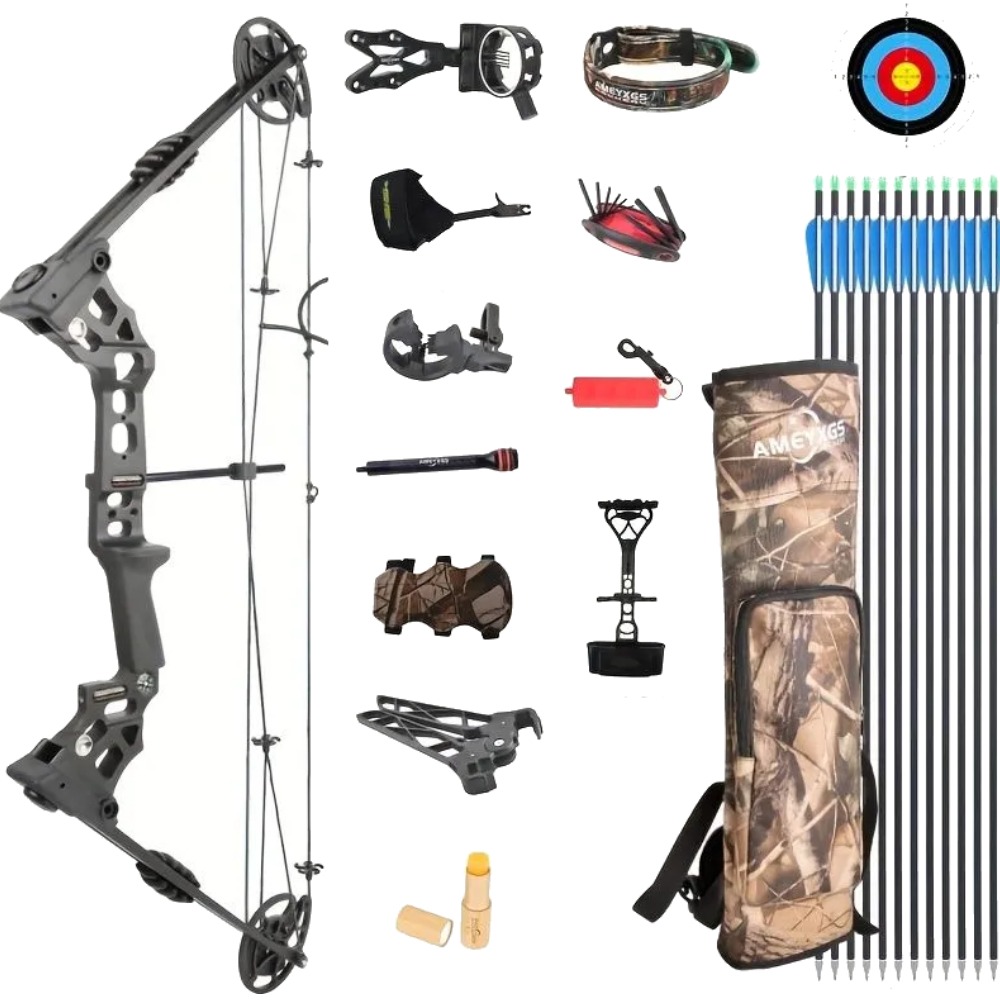 JUNXING Dragon X8 Compound Bow Hunting Bow 20-70 lbs