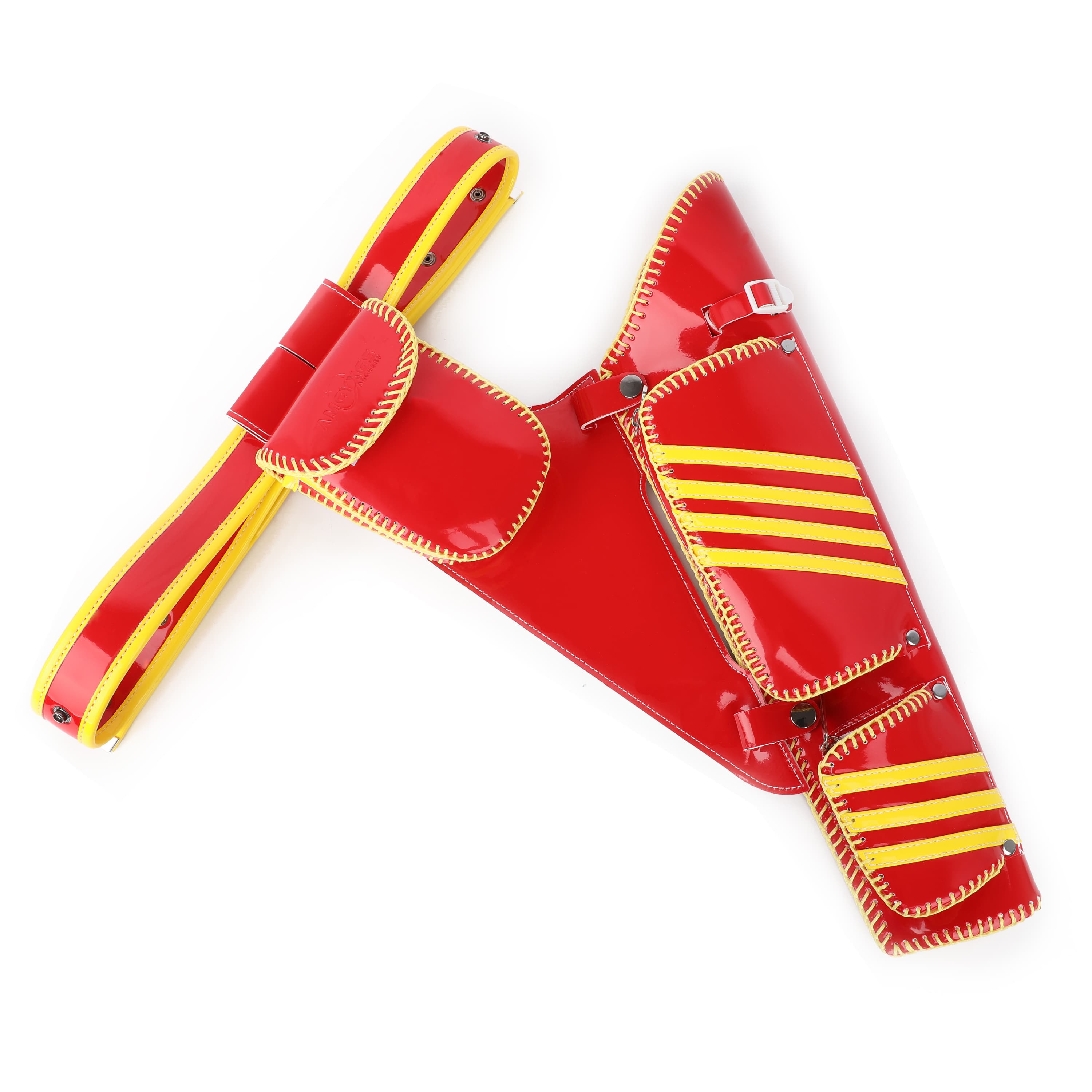 Forward Woven Leather Archery Quiver