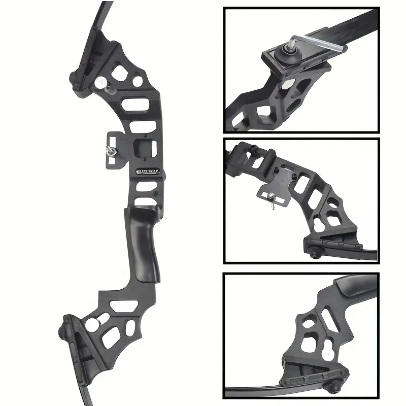 BLITZ WOLF Archery Straight Bow Takedown Recurve Bow Kit 30-40lbs 
