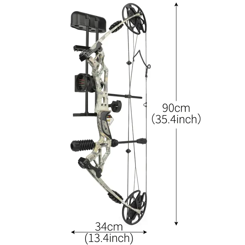 KAIMEI HAN Compound Bow Adjustable Hunting Bow Complete Set 30-60 lbs