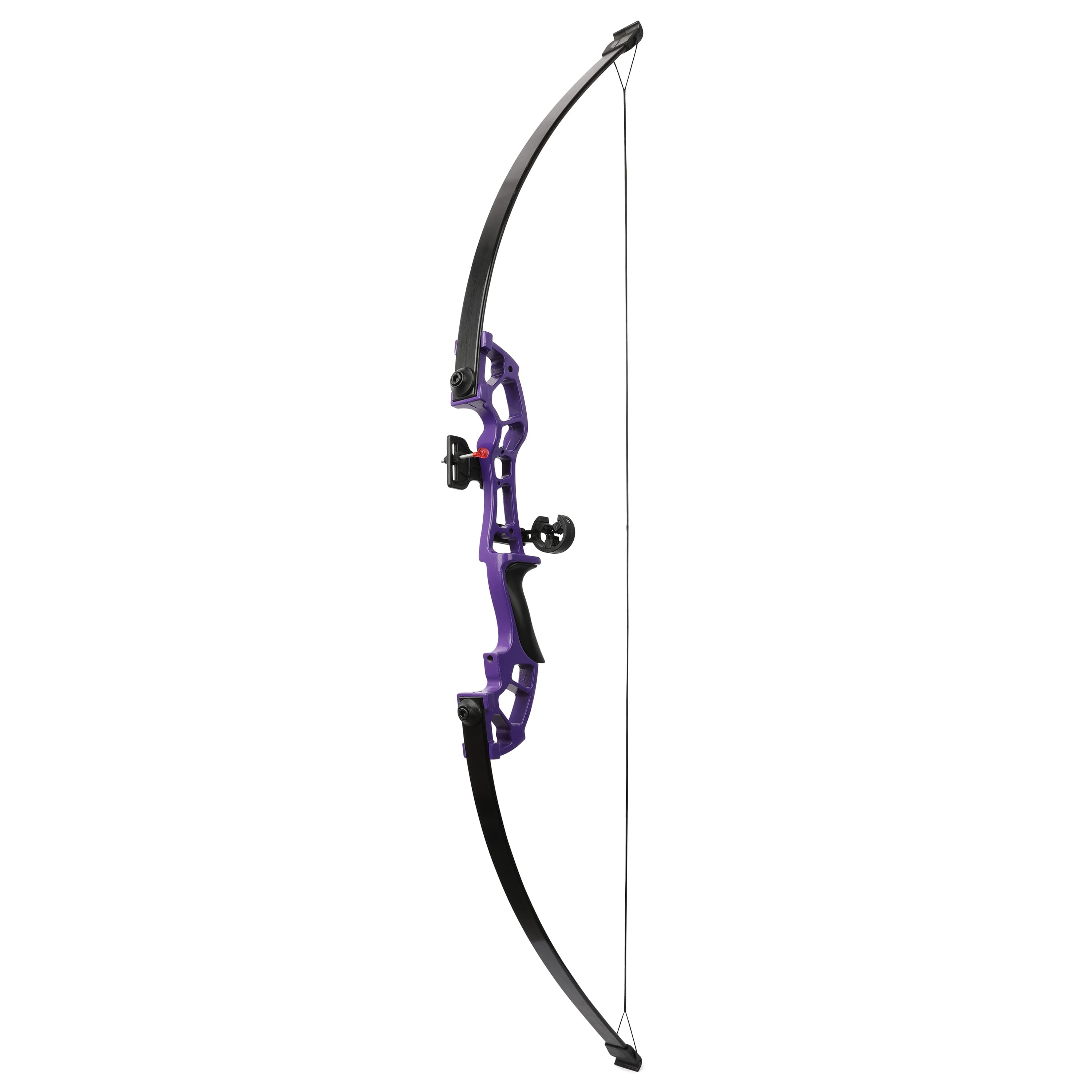 52" Straight Recurve Bow Set 30–50lbs for Target & Hunting