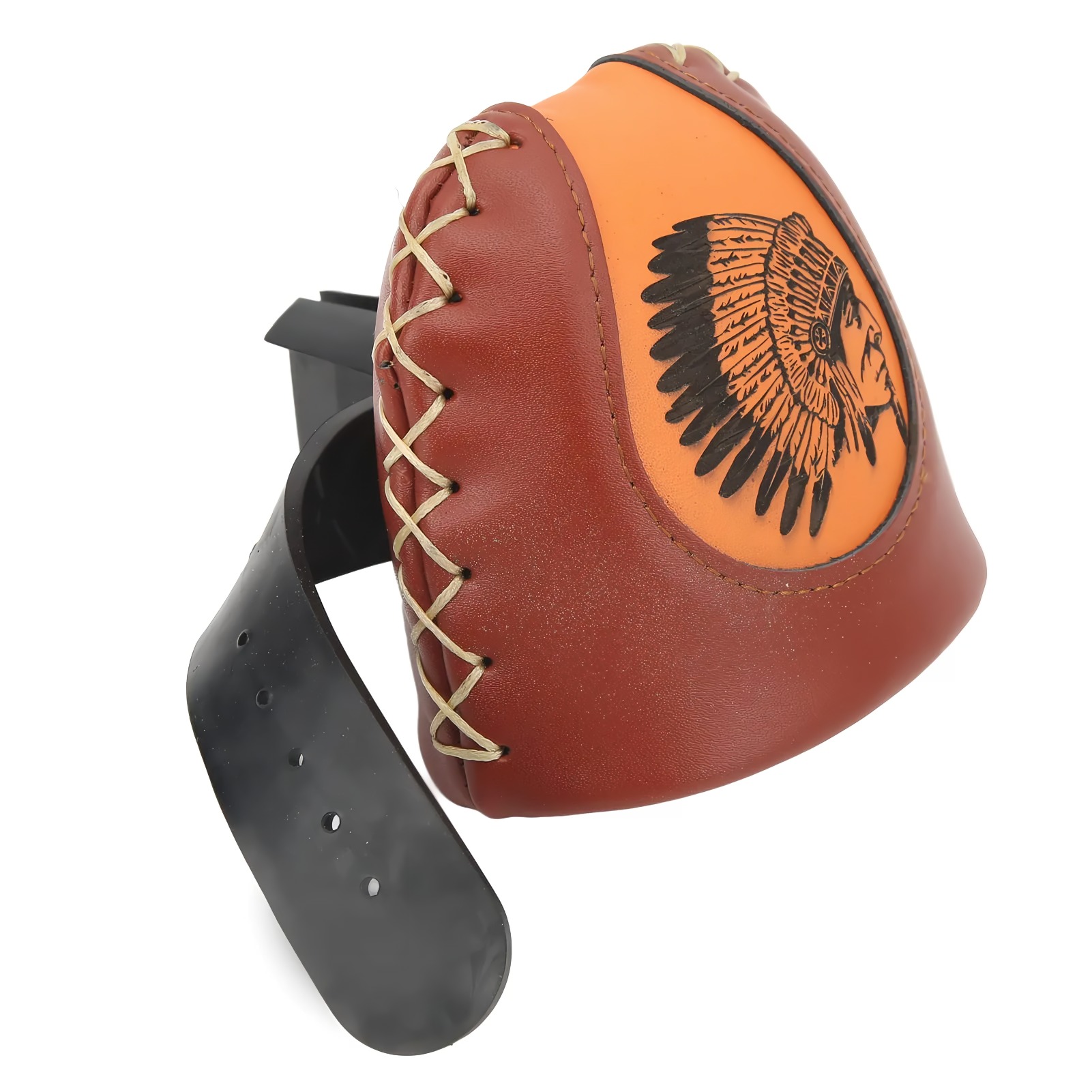 Recurve Bow Quiver Leather Traditional Bow 4-Arrow Quiver