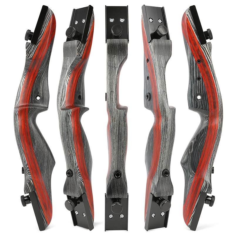 High-Quality 50 Lb Recurve Bow Set - Complete Outdoor Hunting Archery Kit with Split Bow, Accessories, and Bow Bag