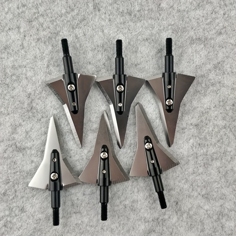 12pcs Hunting Arrowheads, 1.18inch In Diameter, Suitable for Outdoor Hunting, Target Practice, And Adult Bow Accessories.