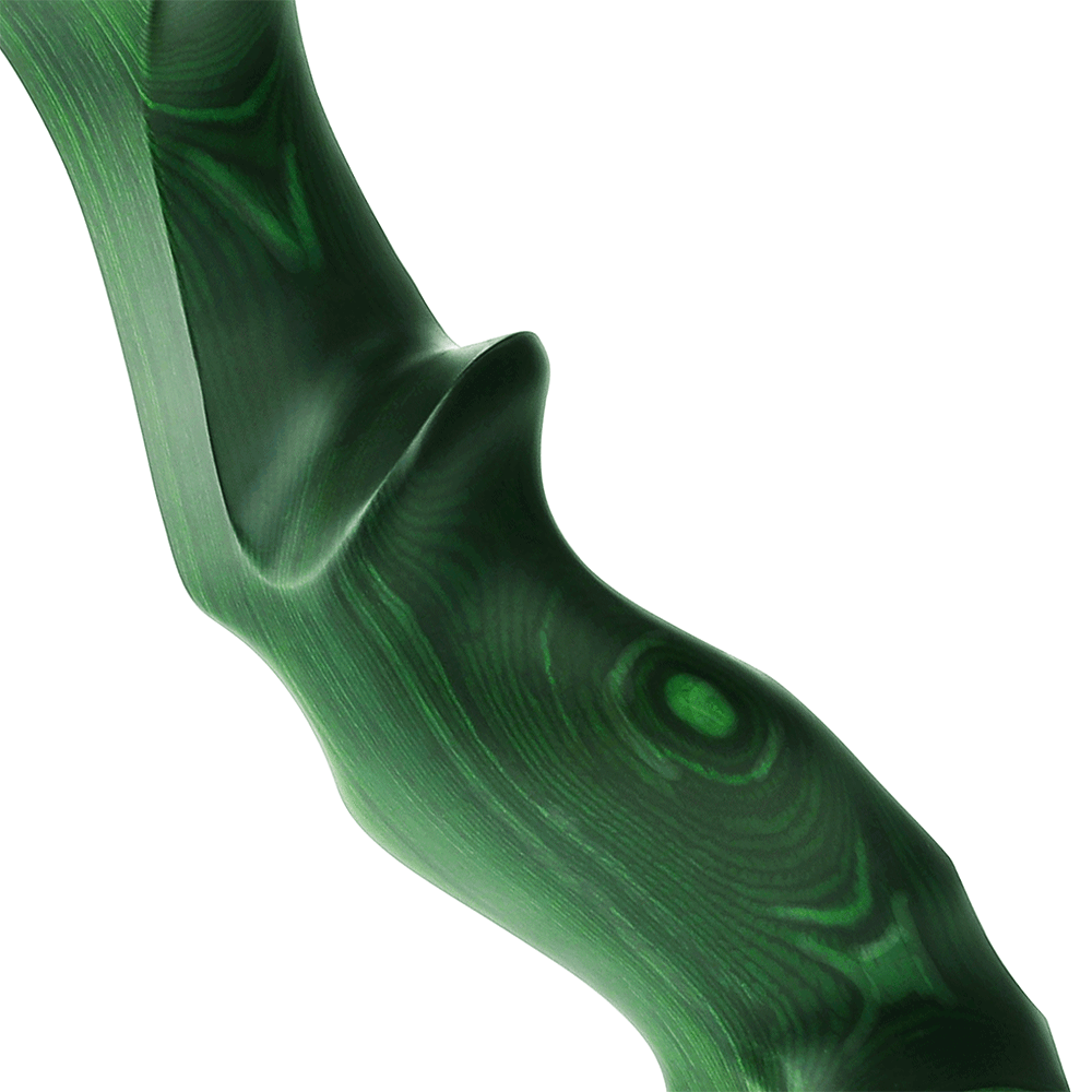 BLACK HUNTER 60" Takedown Wooden Longbow 20-60 lbs for Hunting Archery