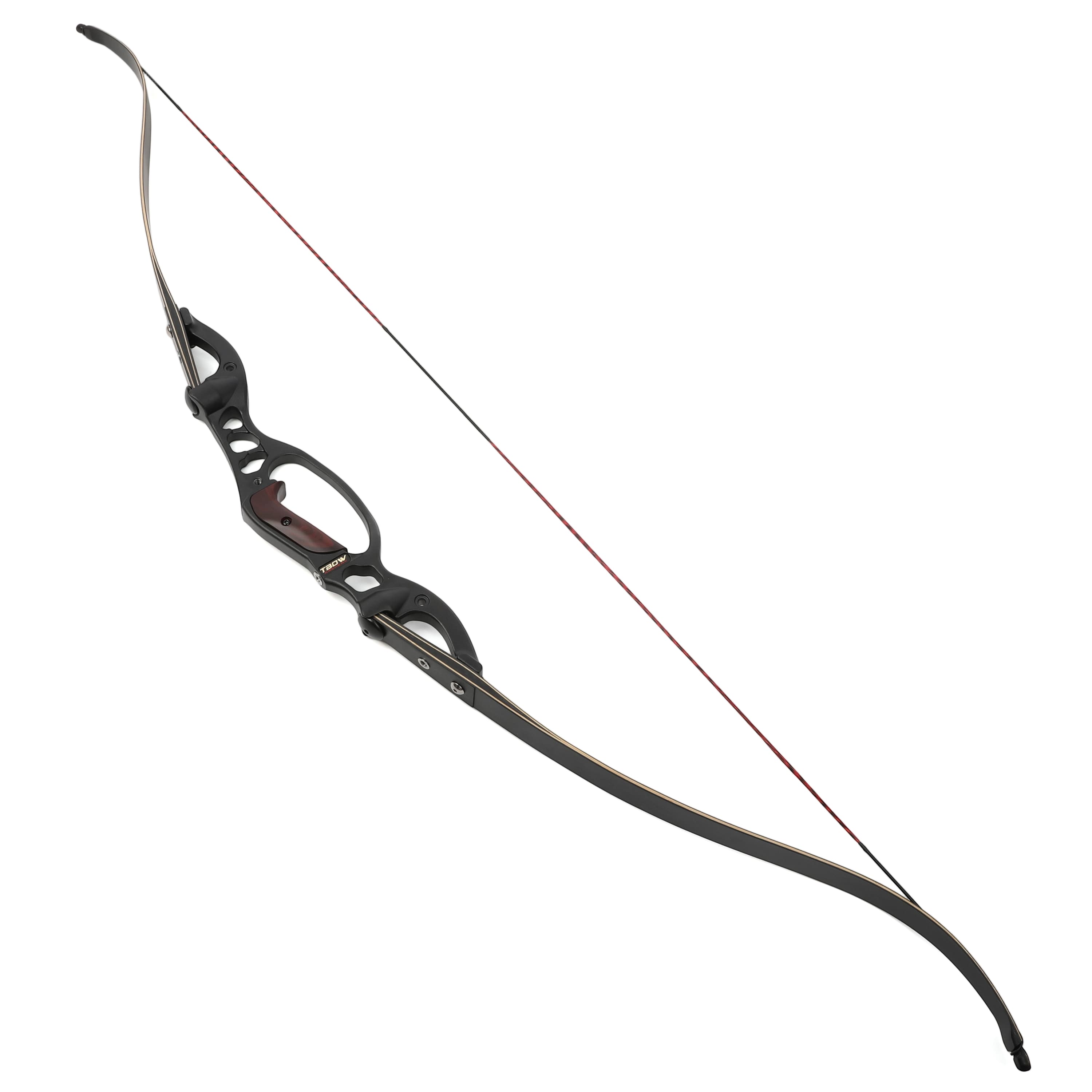 64" Takedown Hunting Recurve Bow 25-50# @28" TBOW Archery