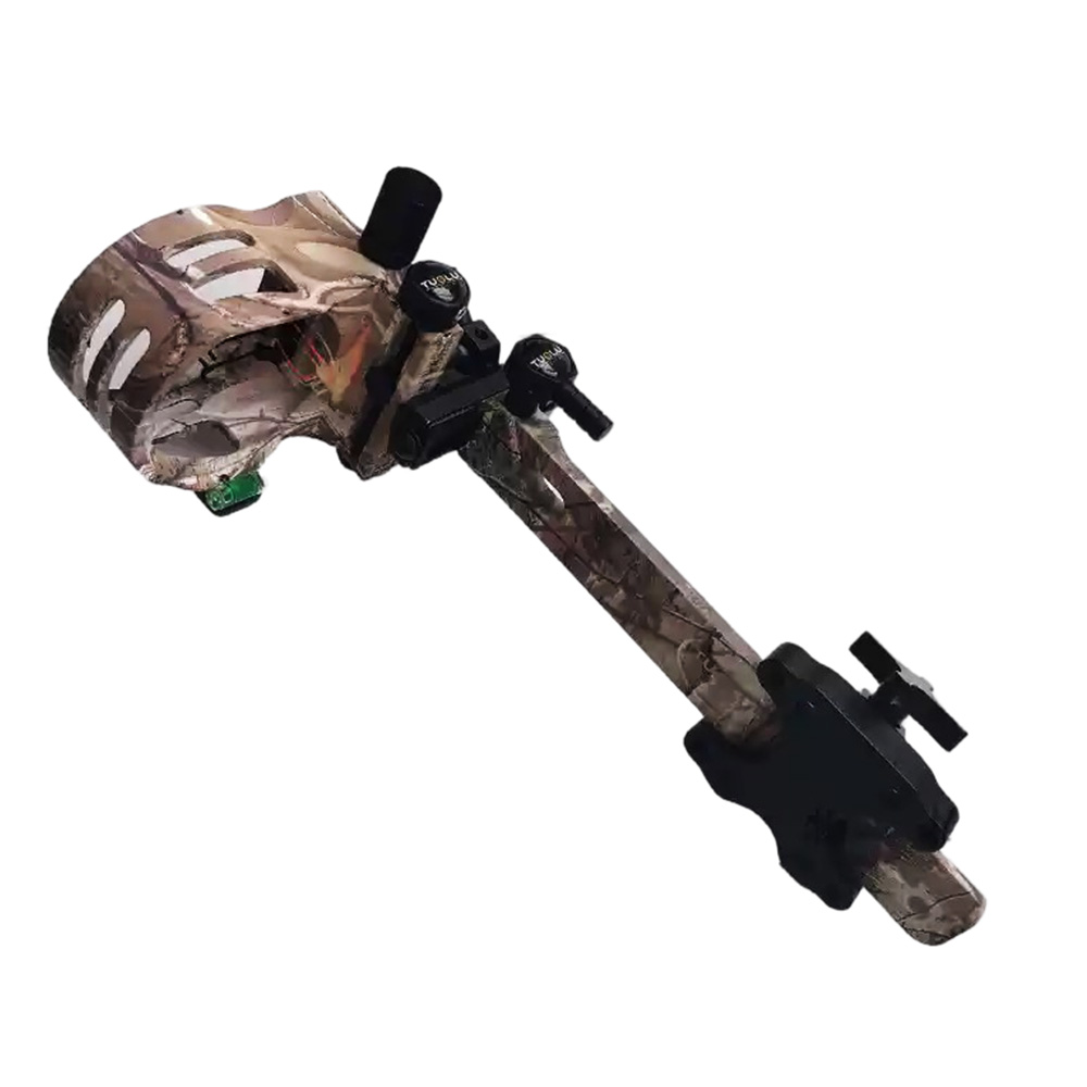 TUOLU Micro-Adjust .019" Fiber 5 Pin Bow Sight RH/LH