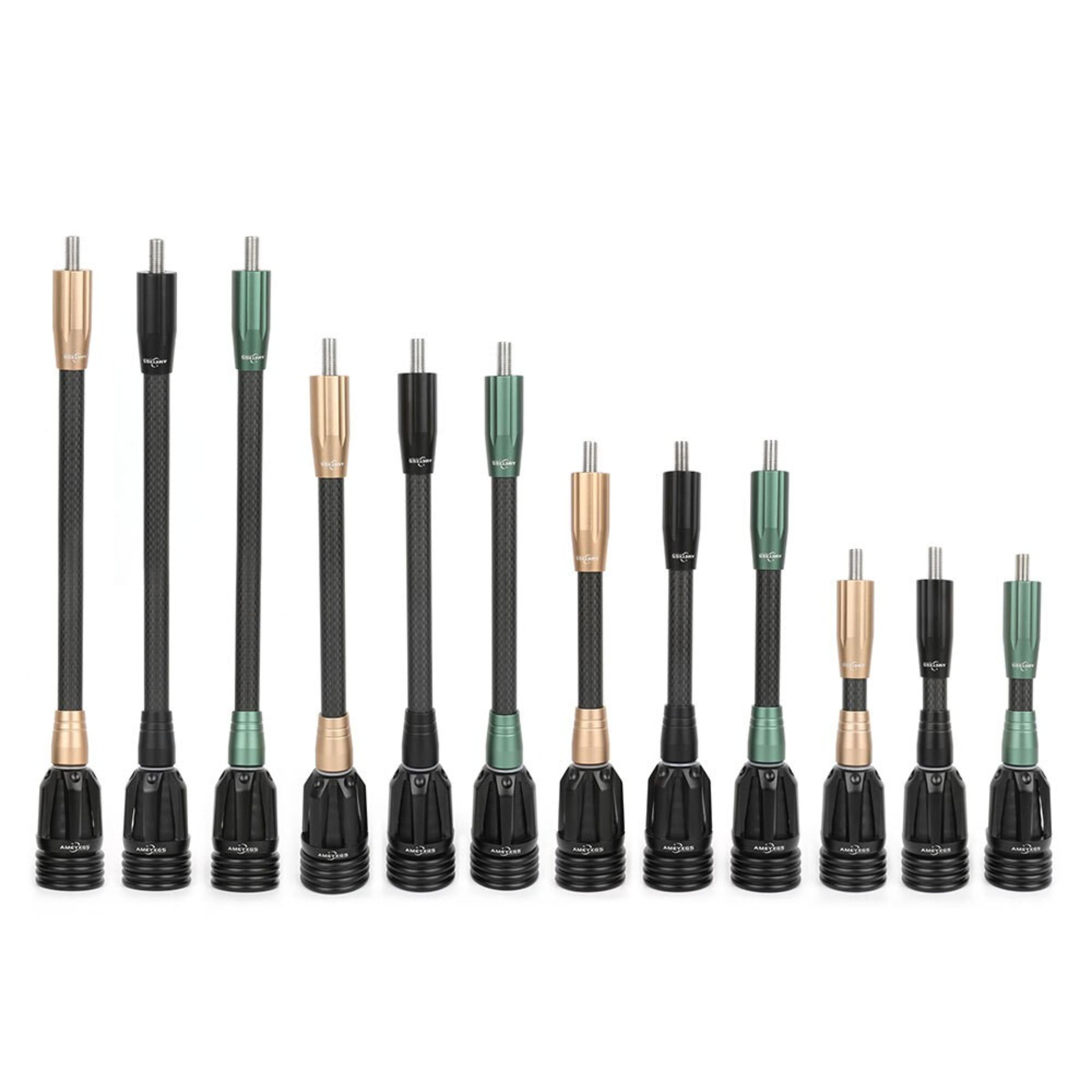 Archery Stabilizer Balance Bar 3K Carbon Rod 6" 8" 10" 12"