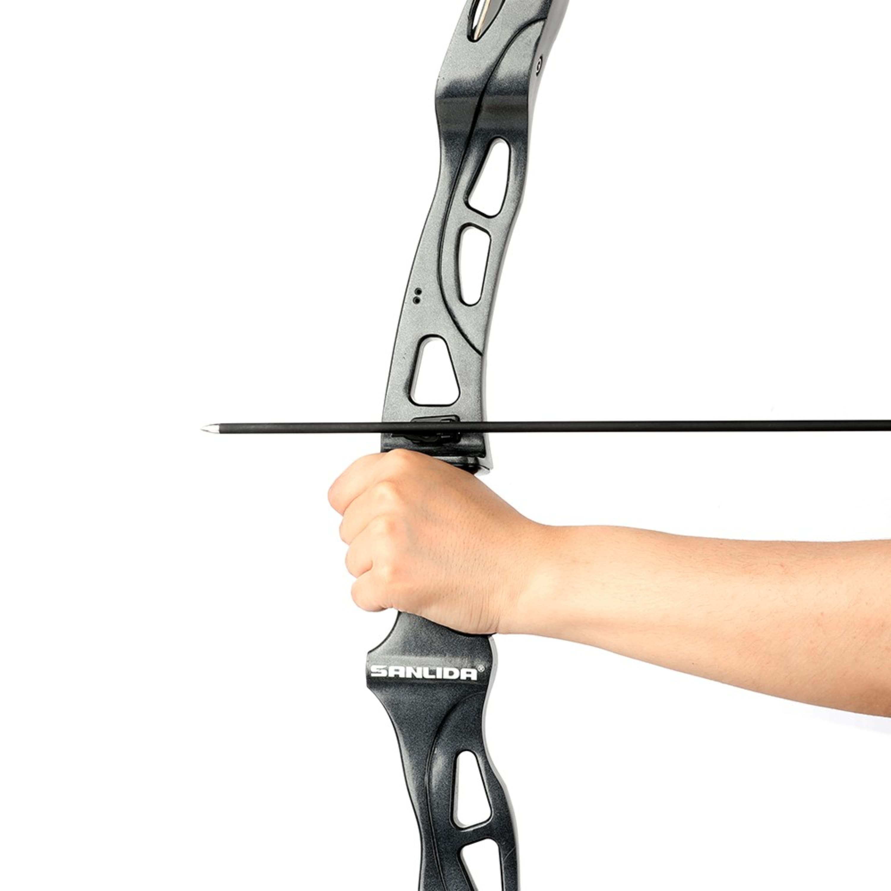 DECUT Archery Arrow Rest Stick-on Recuver Long Bow Plastic RH/LH