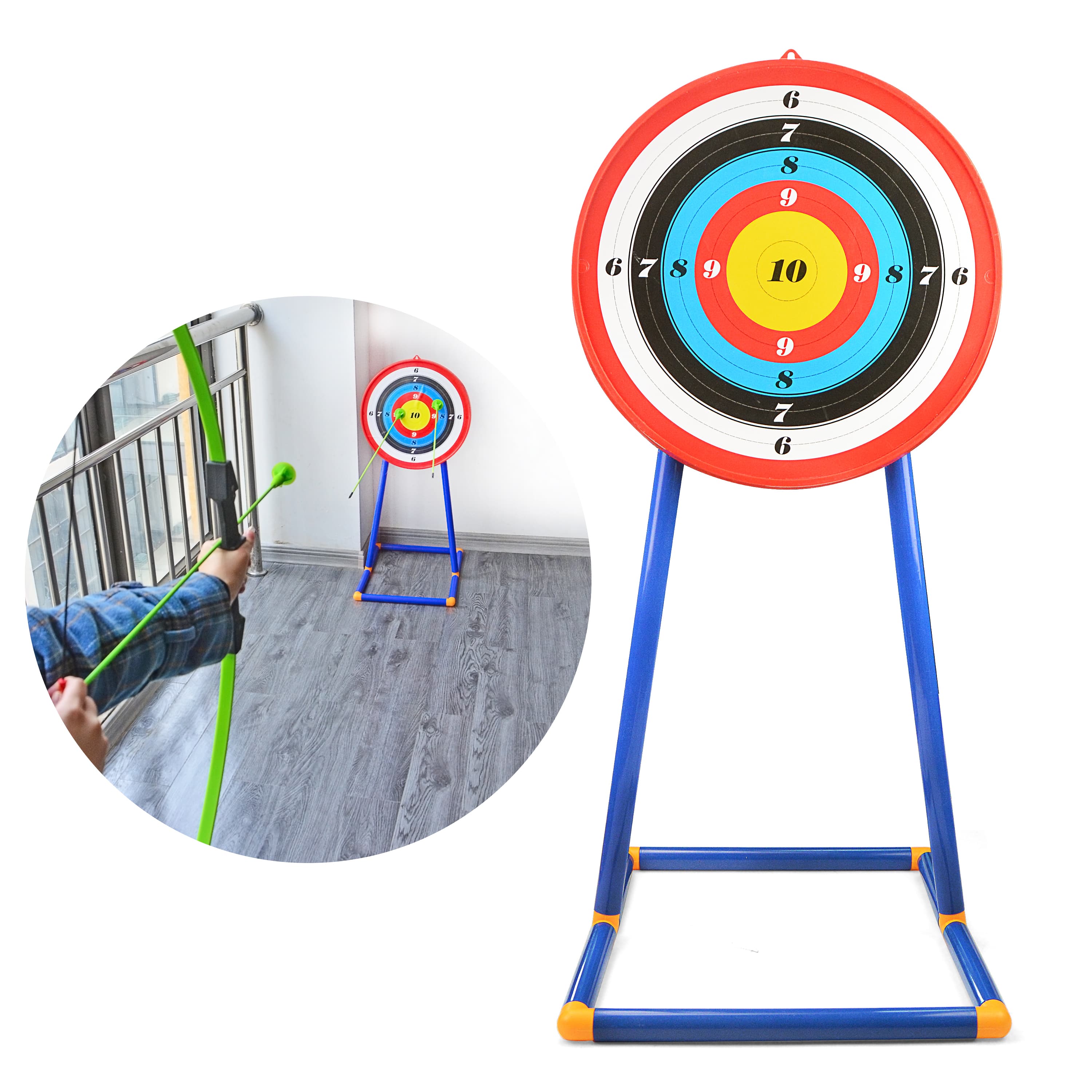 Archery Set for Kids Bow and Arrow Set with Target for Ages 4-16-CHN Archery