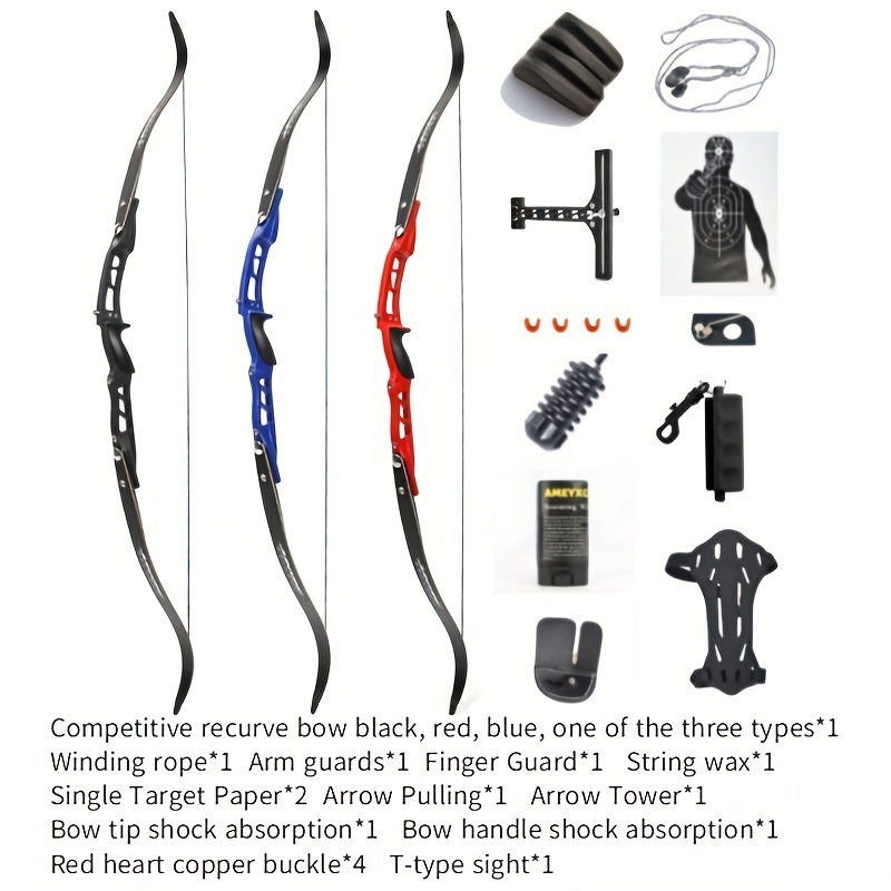 Recurve Bow for Archery Competition Outdoor Hunting 40lbs