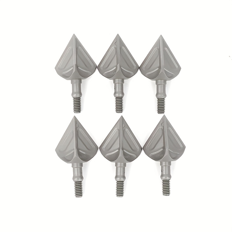 M8-100 Broadheads 100 Grain Hunting Arrow Tips (6 Pack)