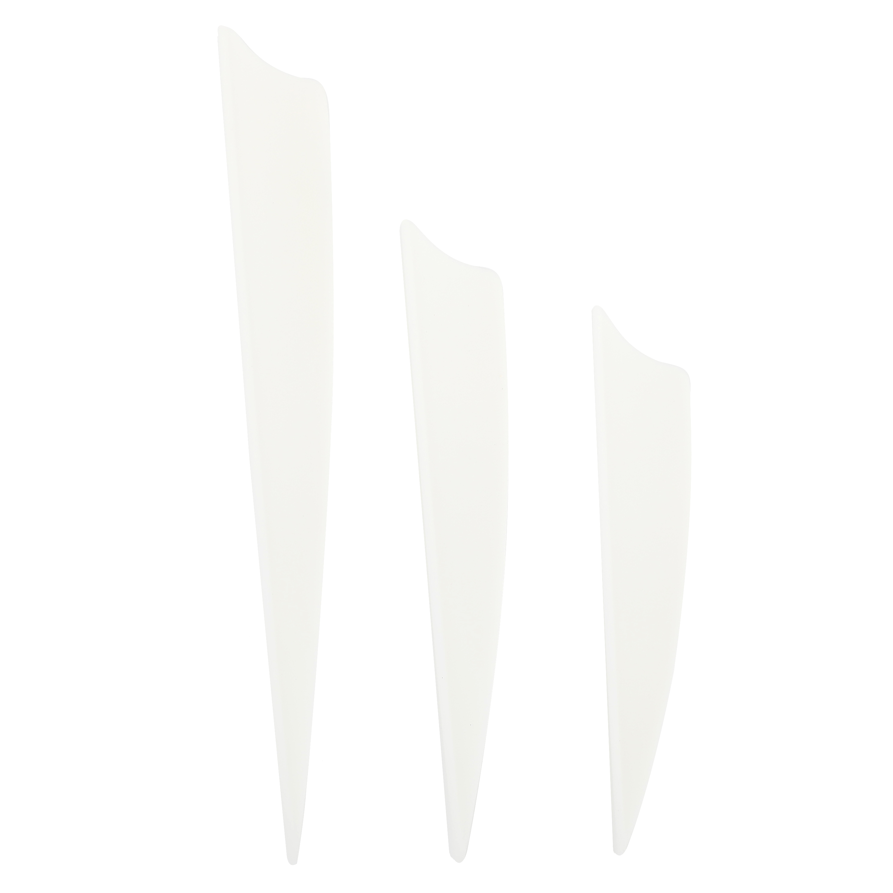 SHARROW Glow in the Dark Vanes - 1.75" 2" 2.5" 3" 4" (50 Pack)