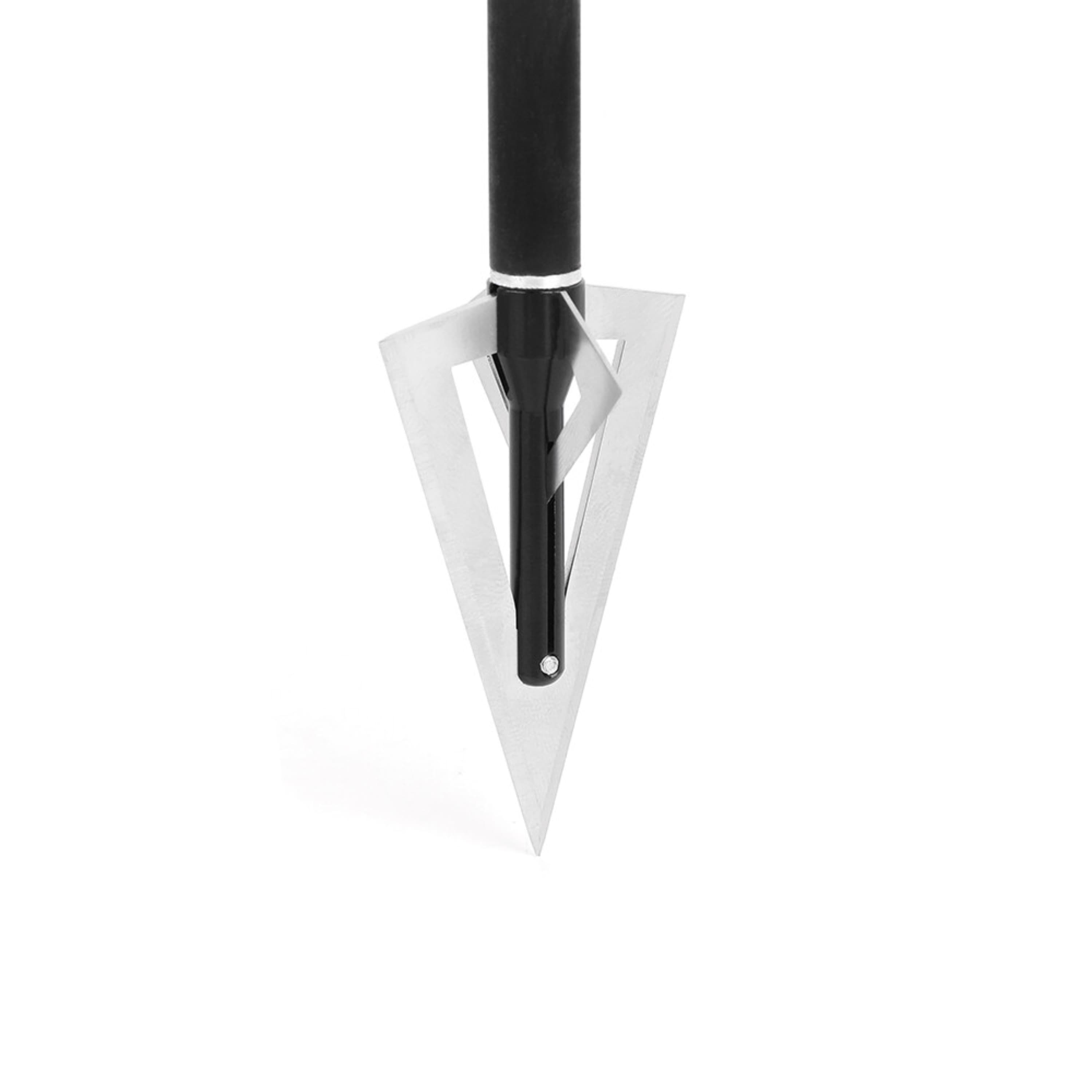 125 Grain Arrowheads Hunting Broadheads Arrow Tips 12 Pack