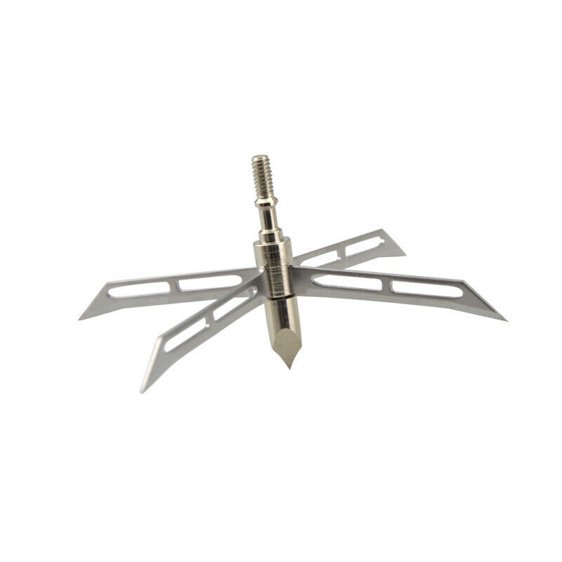 4-Inch Expandable Broadheads 186 Grain Mechanical Hunting System