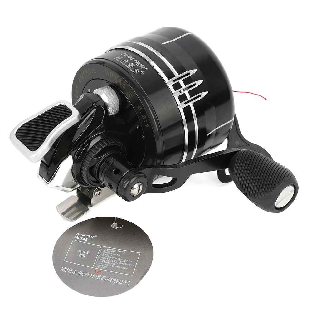 MPX45 Fishing Reel 7 Bearing 5.2:1 Gear Ratio 12lb/120yd Capacity