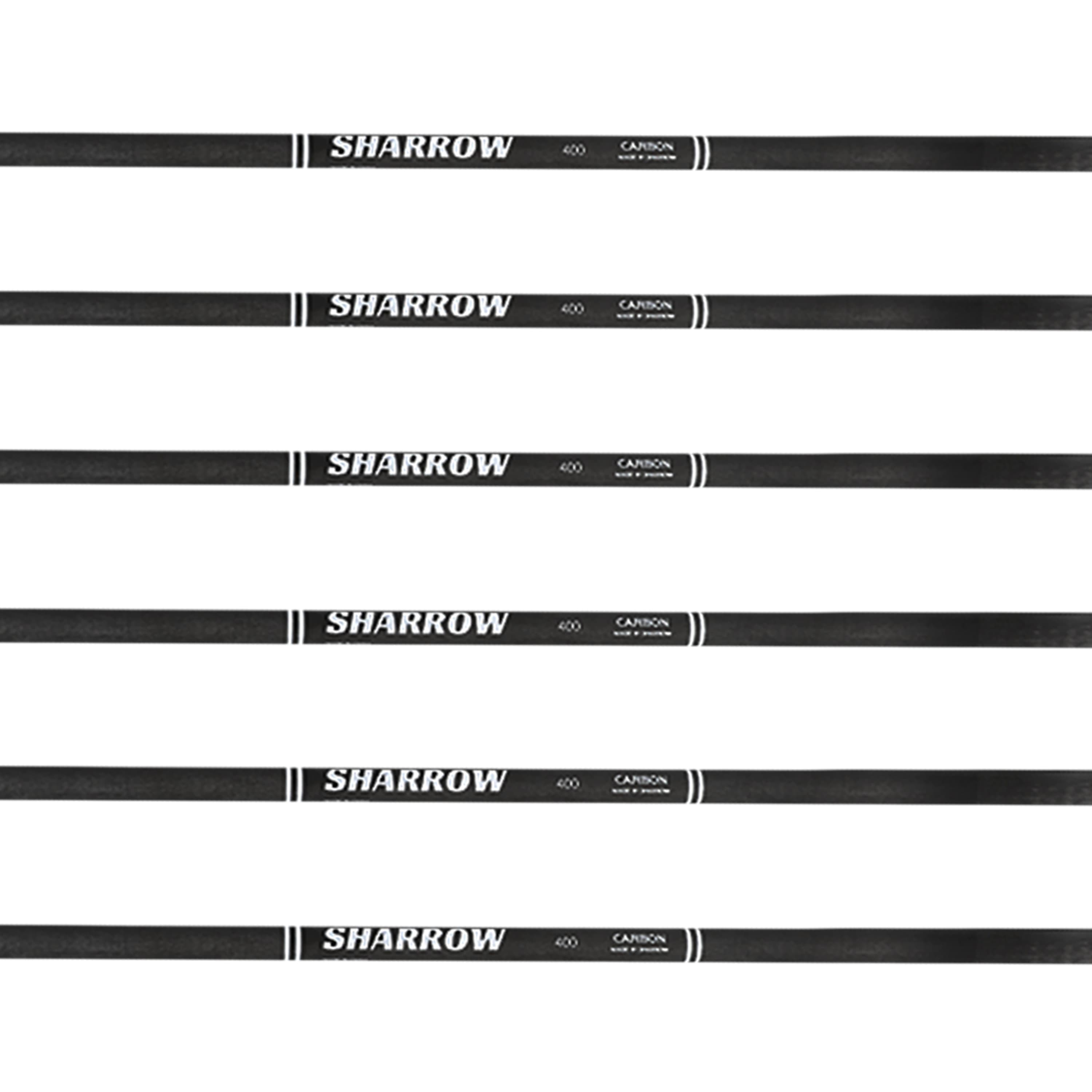 SHARROW 31" Pure Carbon Arrow SP400-1200 Archery Hunting ID4.2mm