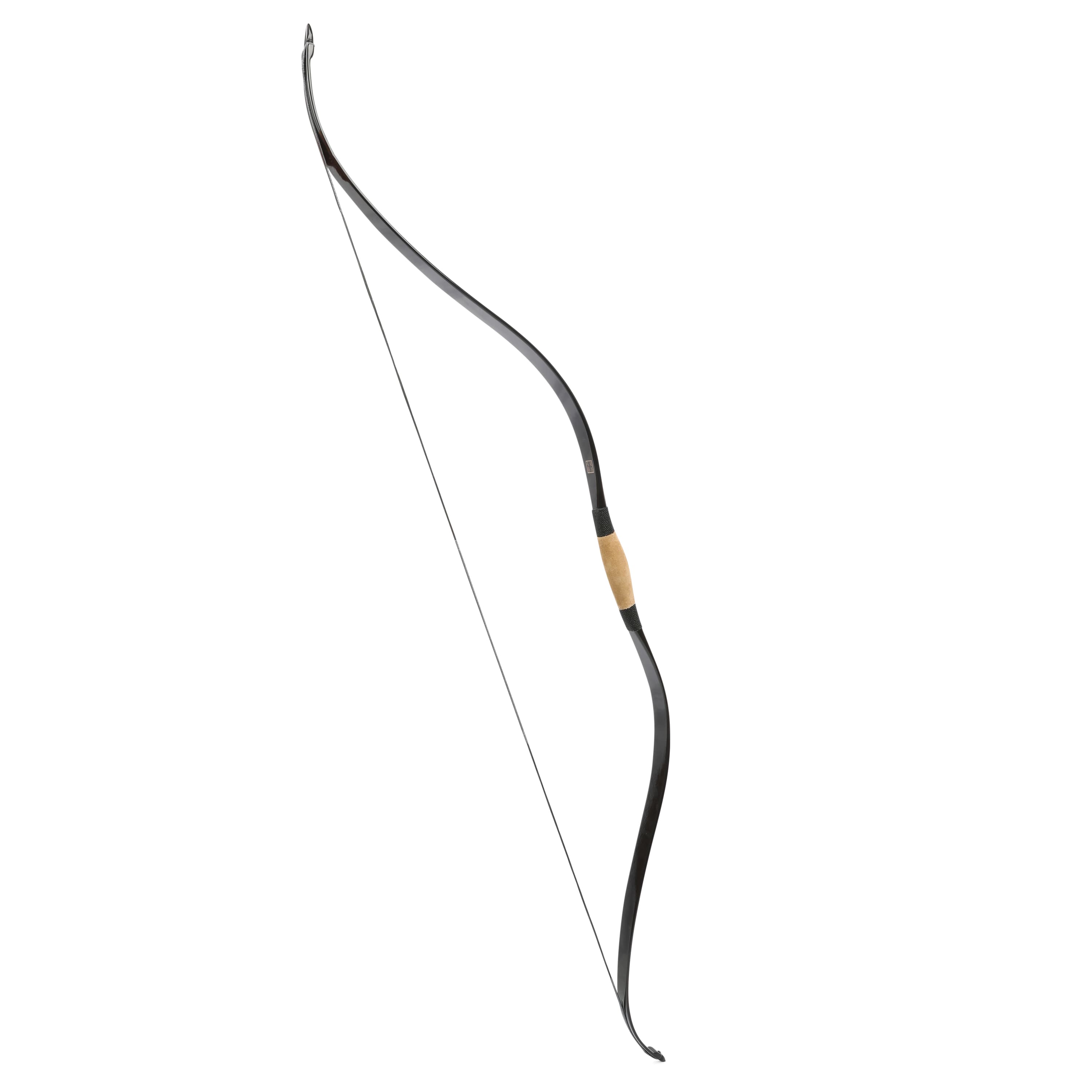 Traditional Bow 15-95lbs Lightweight Longbow with Pearl Fish Skin Grip