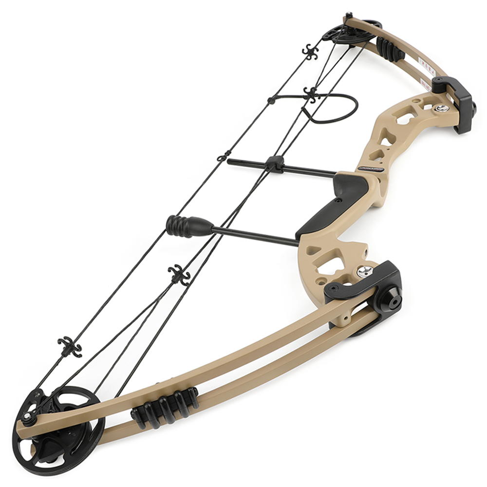 JUNXING Battleship Compound Bow and Arrows Hunting Bow 30-55 lbs 