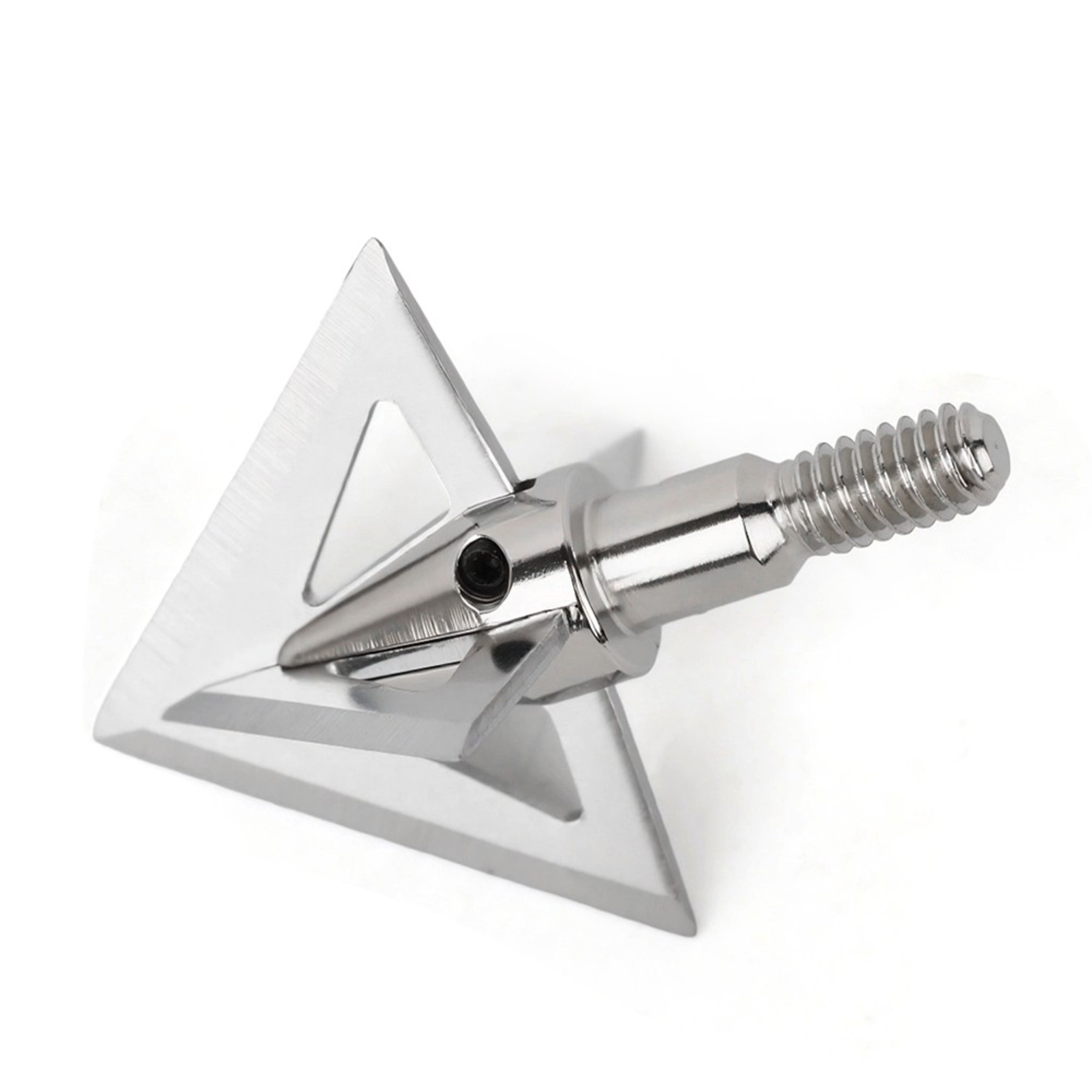 Heavy-Duty Hunting Arrowheads Cross Star Broadheads 12 Pack