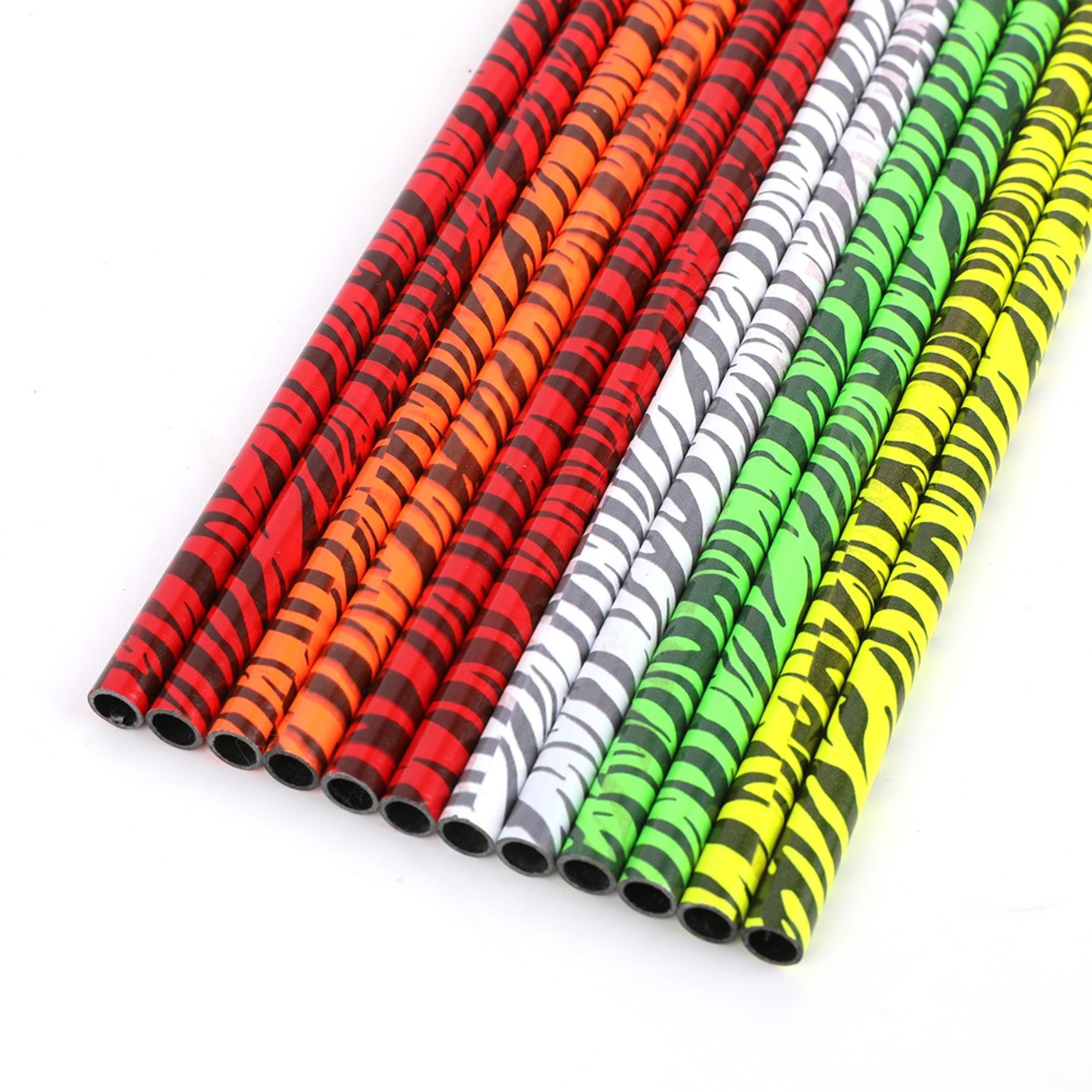 30" Carbon Arrow Shafts ID 6.2mm for DIY Archery Shooting (12 Pack)