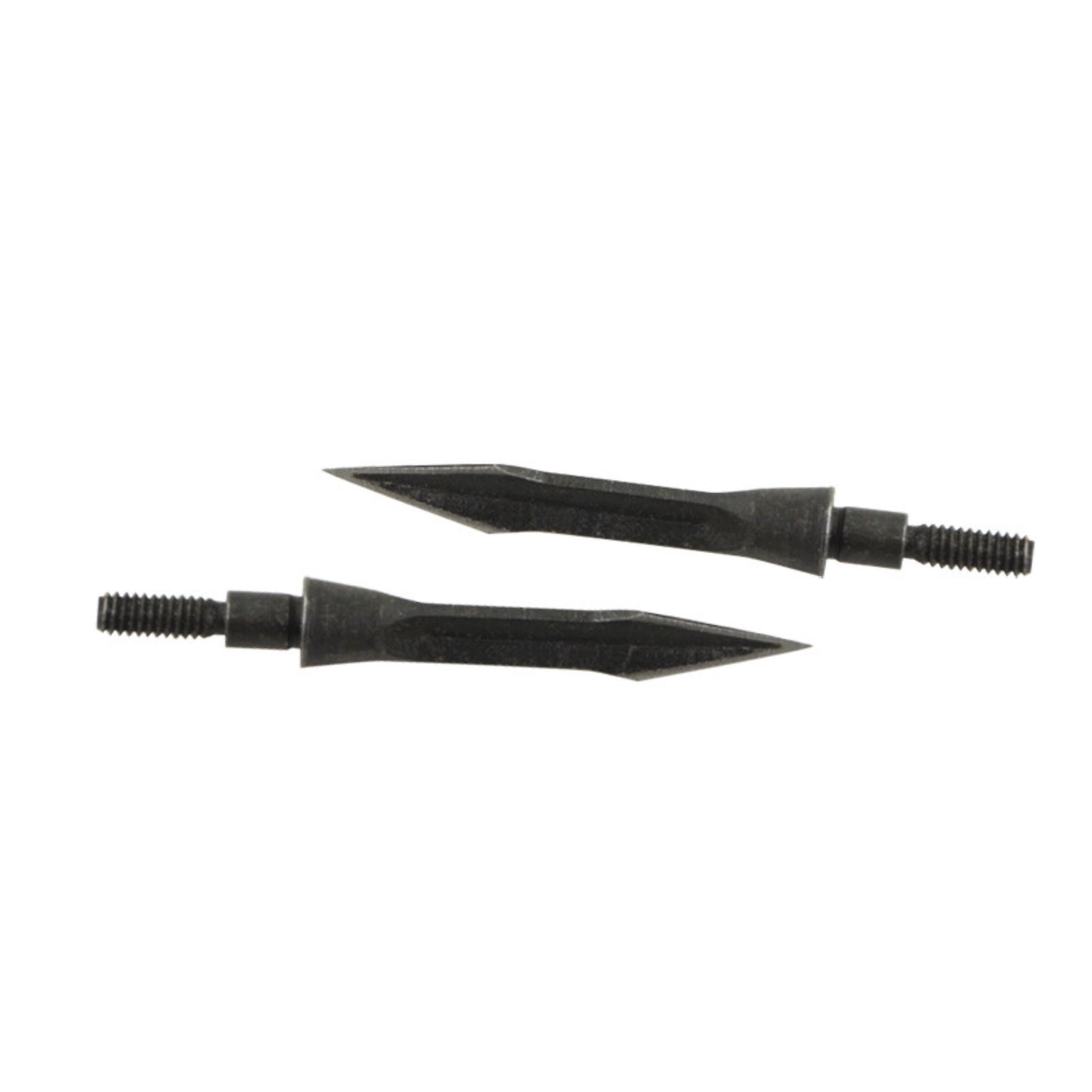 Carbon Steel Broadheads 112 Grain Hunting Arrow Tips (12 Pack)
