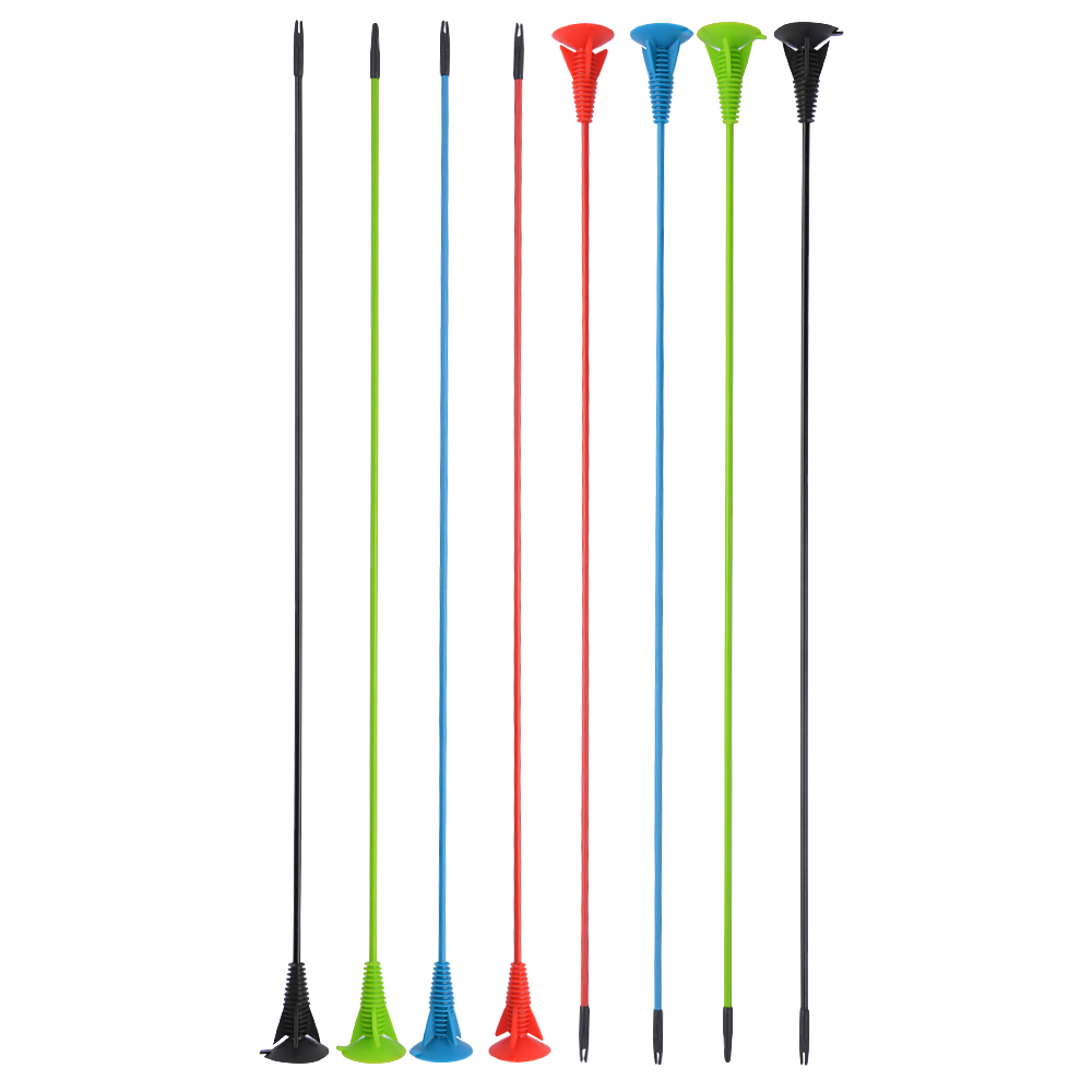 SHARROW Kids Arrows Fiberglass Arrows with Suction Cups (6 Pack)-CHN Archery