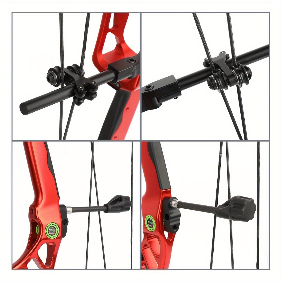 AMEYXGS Compound Bow CNC Machined Alloy 40-75 lbs