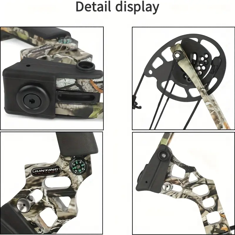 JUNXING Dragon X8 Hunting Compound Bow Camo Bow Package 20-70lbs
