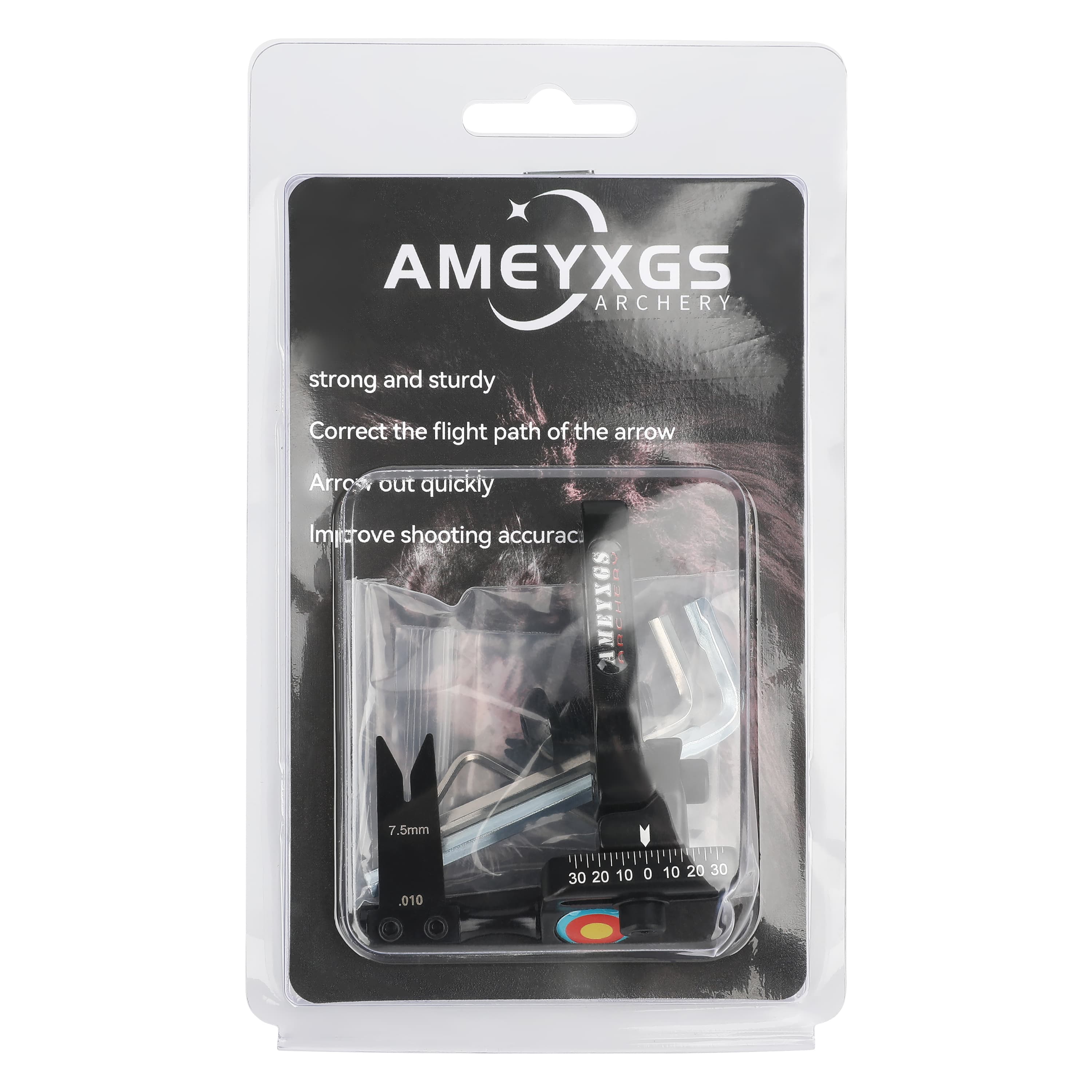 AMEYXGS A3 Adjustable Spring Steel Target Arrow Rest for Compound Bow-CHN Archery